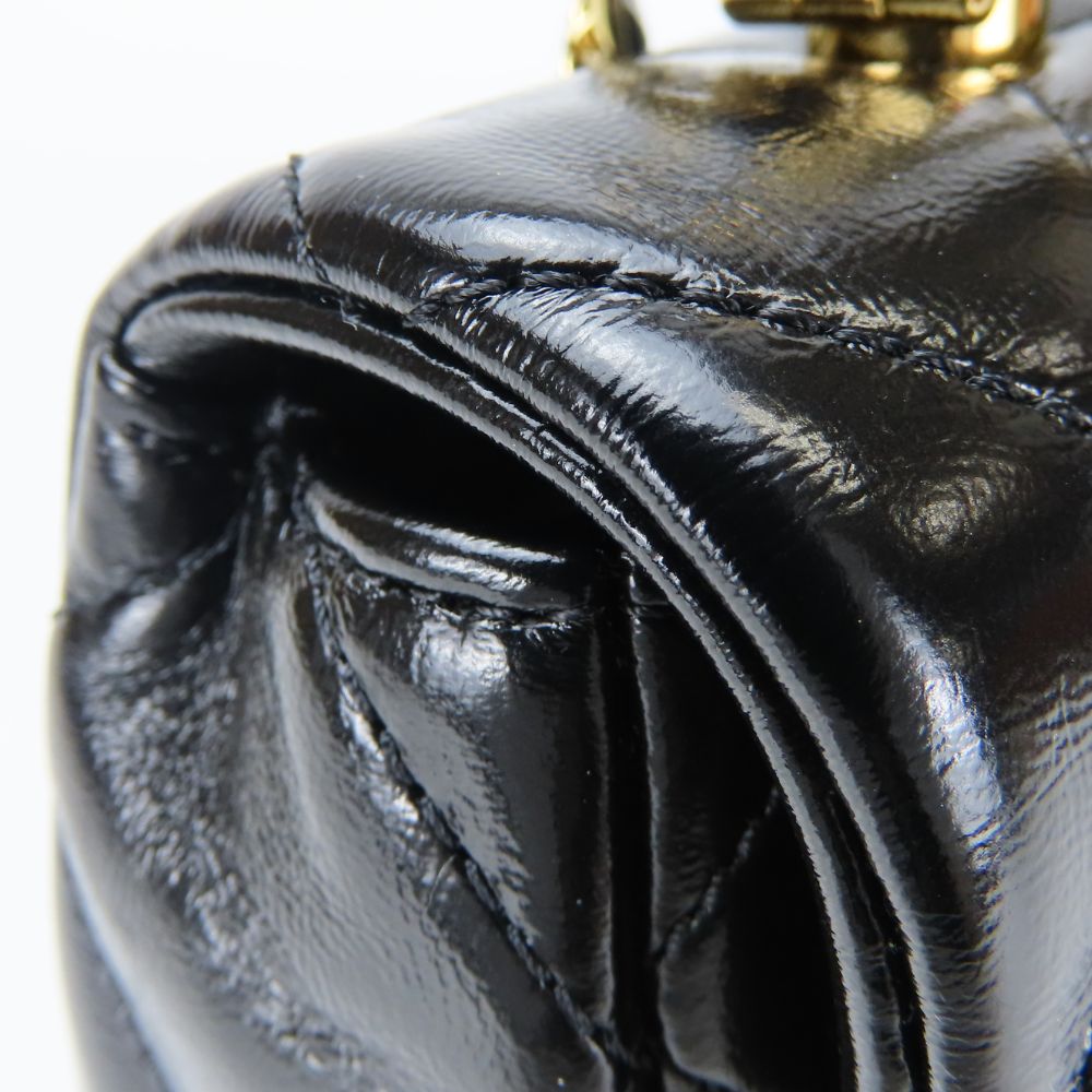 シャネル マトラッセ ココマーク ラムスキン ショルダーバッグ