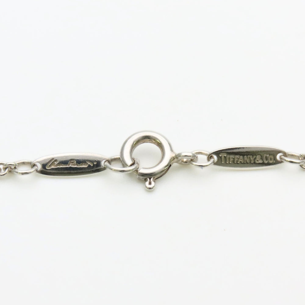 ティファニー エルサペレッティ シルバー925 レターM ネックレス