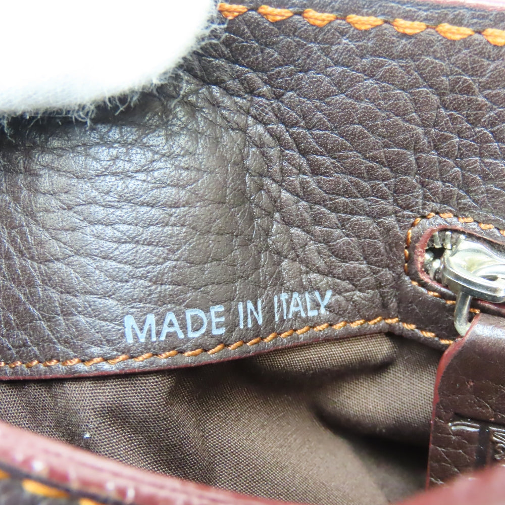トッズ レザー2wayハンドバッグ
