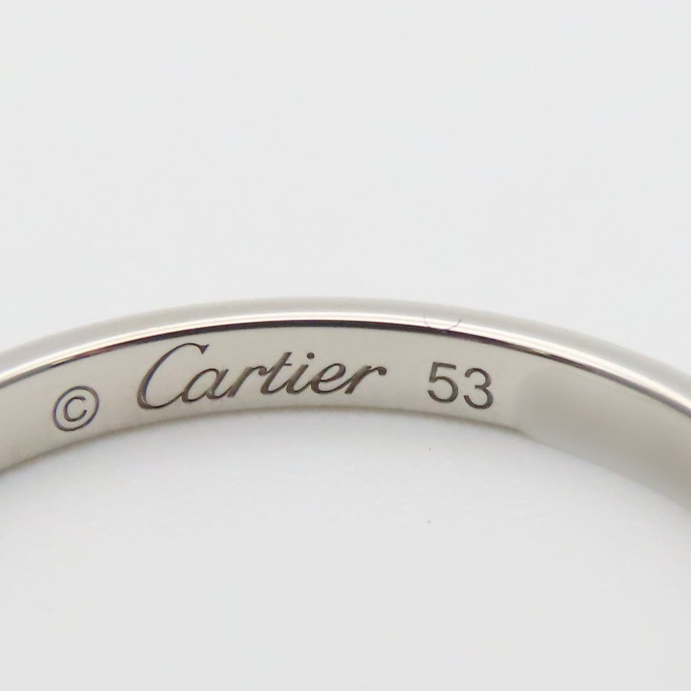 カルティエ 1895ウエディング Pt950 プラチナリング 13号