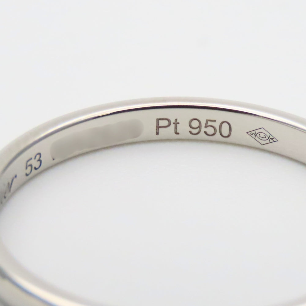 カルティエ 1895ウエディング Pt950 プラチナリング 13号