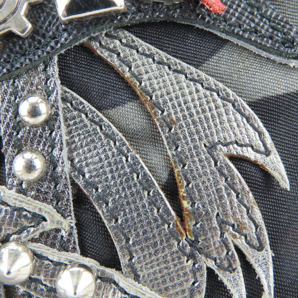 プラダ ナイロン レザー トートバッグ
