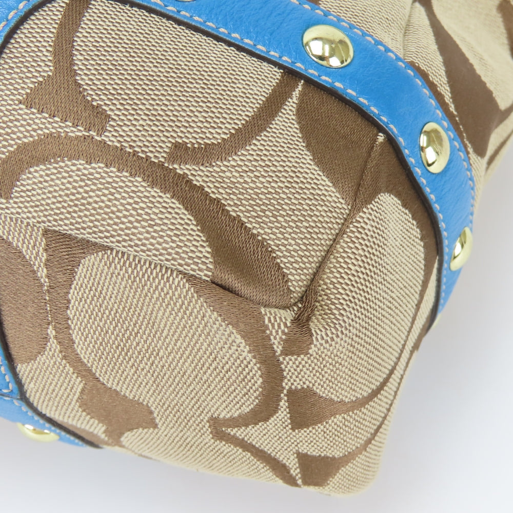 コーチ シグネチャー キャンバス トートバッグ