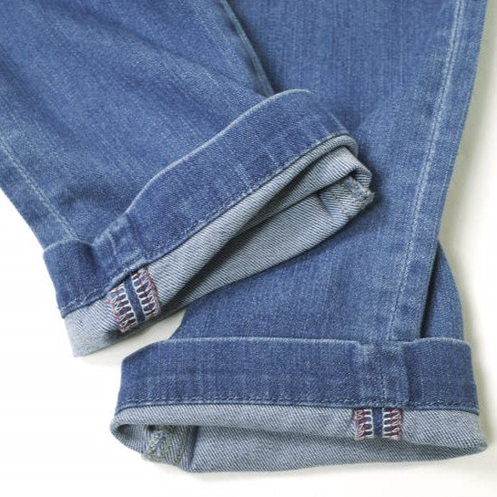 イージーンズ TAPERED 綿 スリムテーパードジーンズ