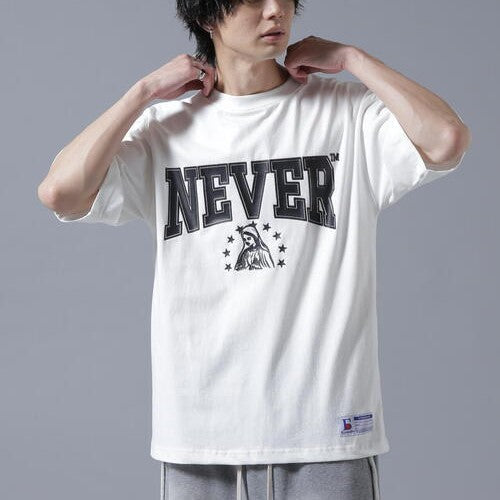 Danke Schon 16OE S/S Tシャツ NEVER コットン Tシャツ 限定