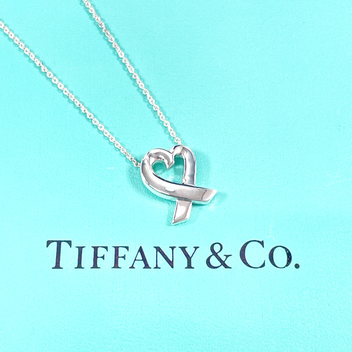 Tiffany & Co. Paloma Picasso Loving Heart Necklace