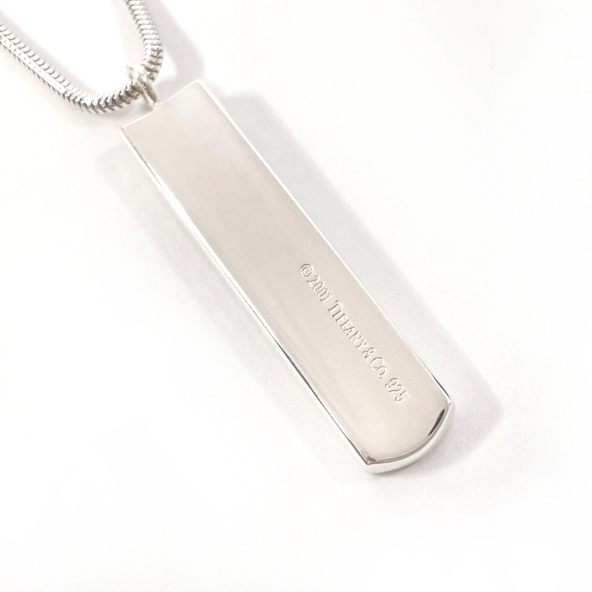 ティファニー 1837 バー ペンダント シルバー 925 ネックレス