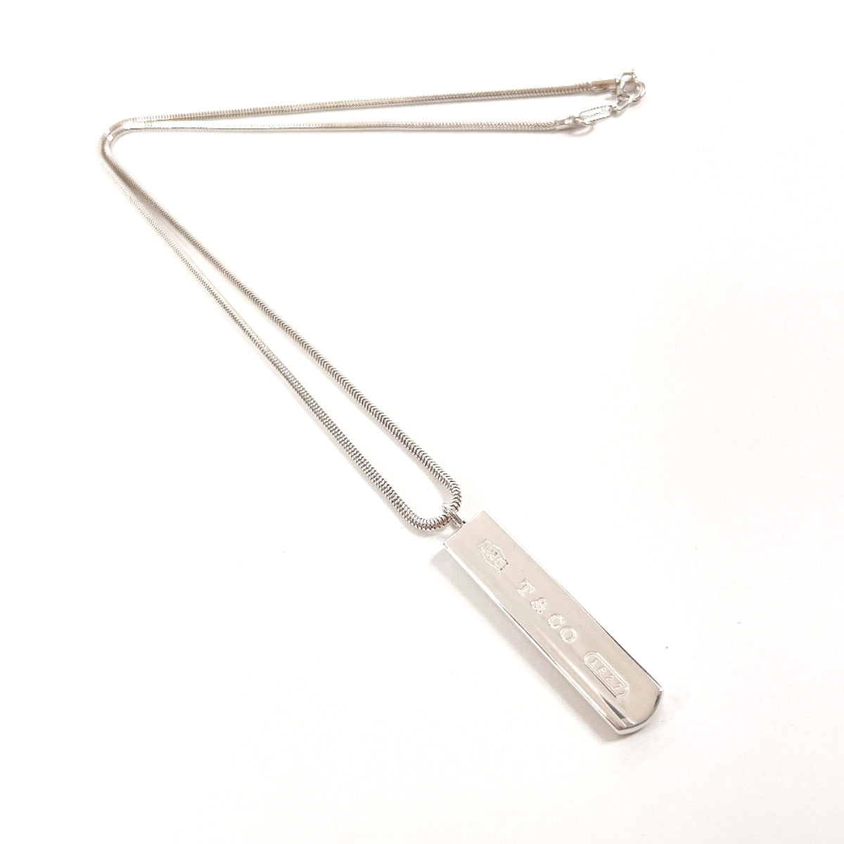 ティファニー 1837 バー ペンダント シルバー 925 ネックレス