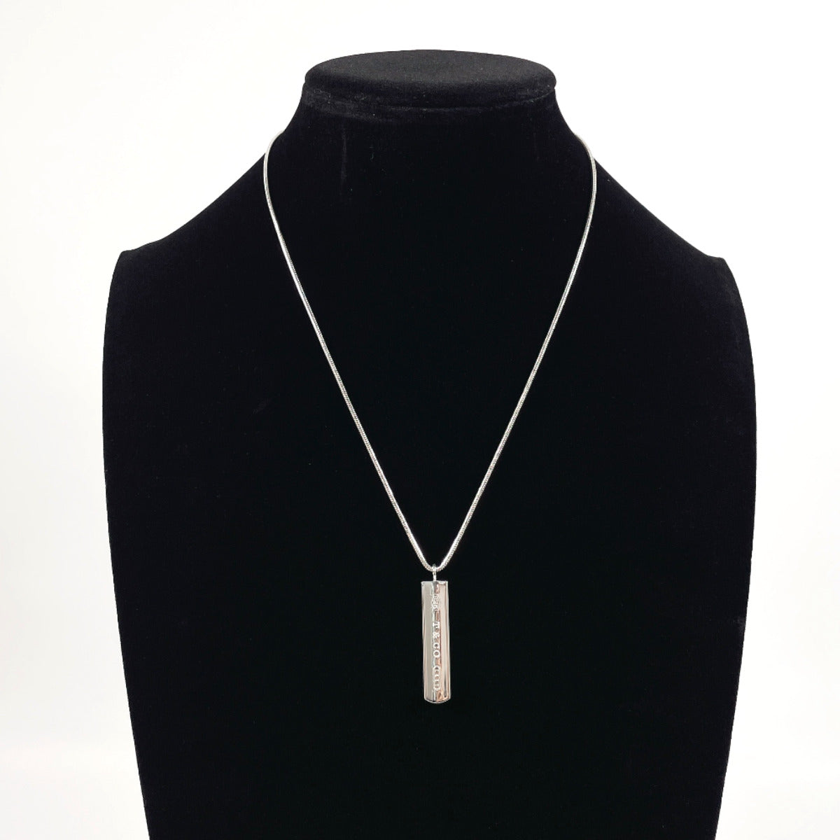 ティファニー 1837 バー ペンダント シルバー 925 ネックレス