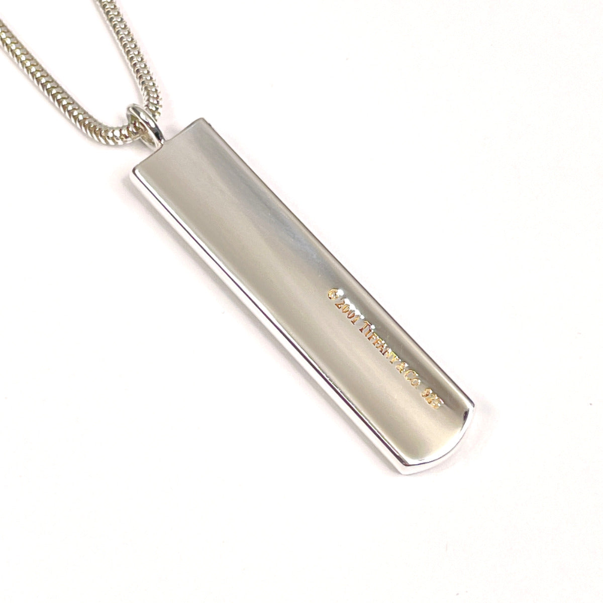 ティファニー 1837 バー ペンダント シルバー 925 ネックレス