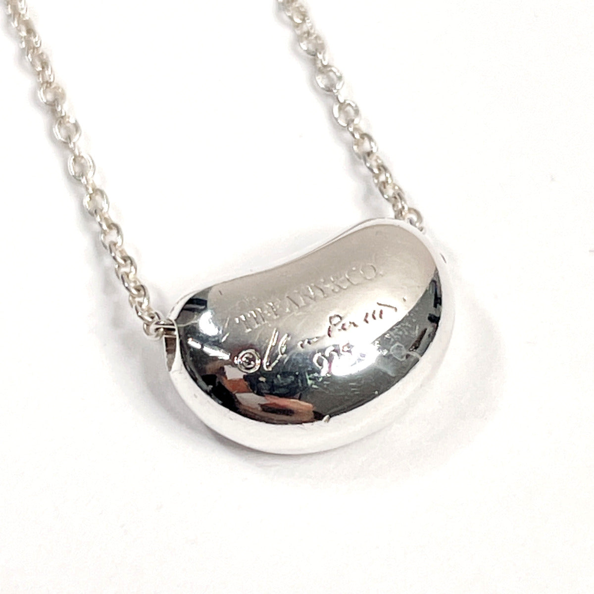 ティファニー ビーンズ シルバー ネックレス