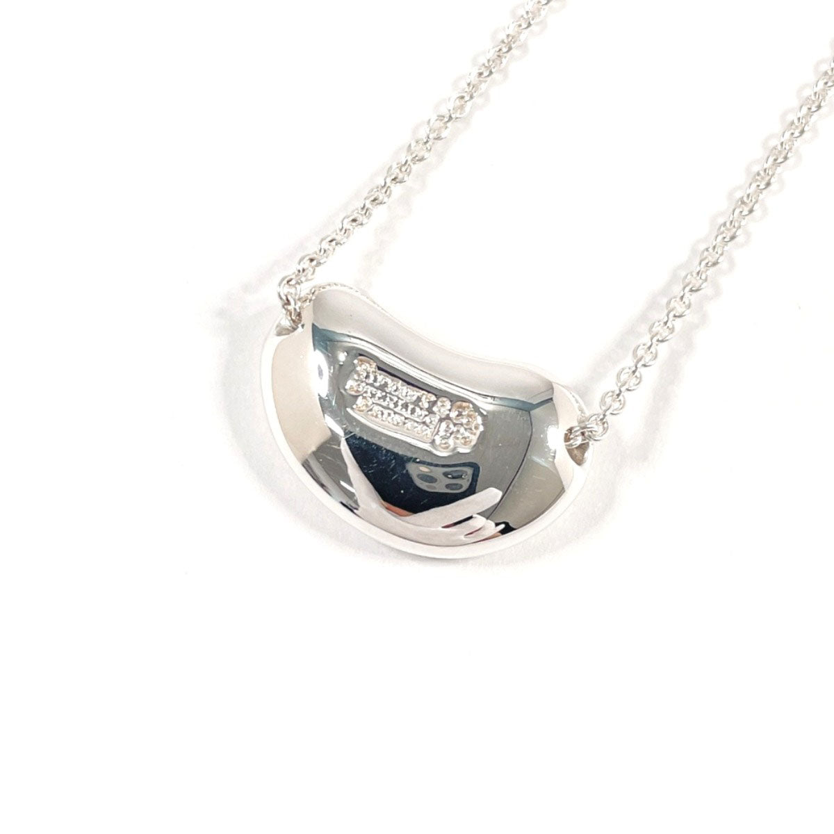 ティファニー & Co. ビーン シルバー ネックレス