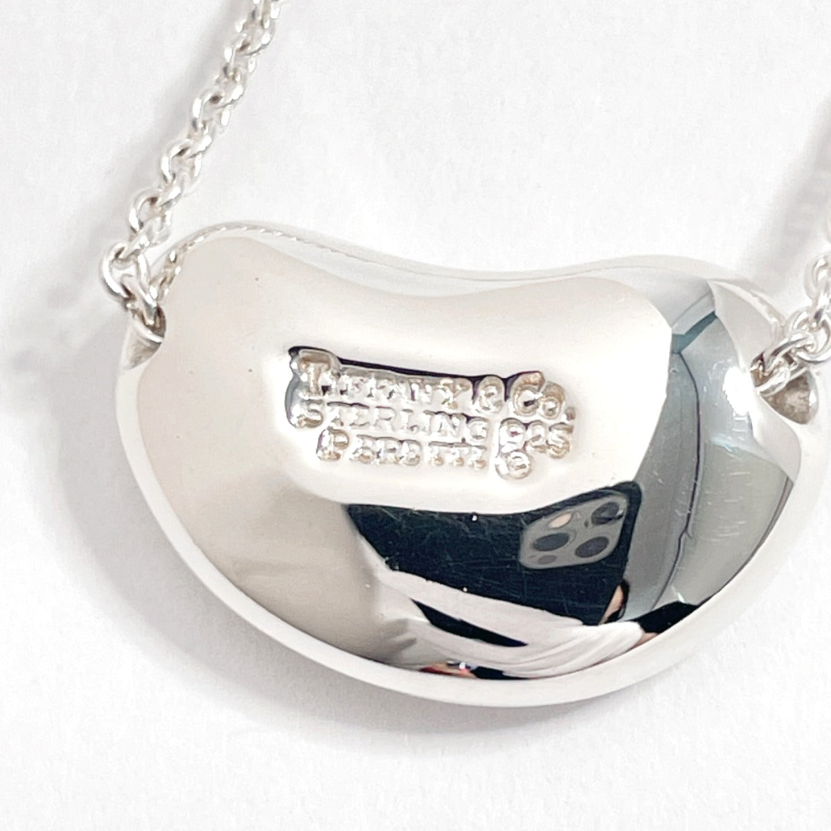 ティファニー & Co. ビーン シルバー ネックレス