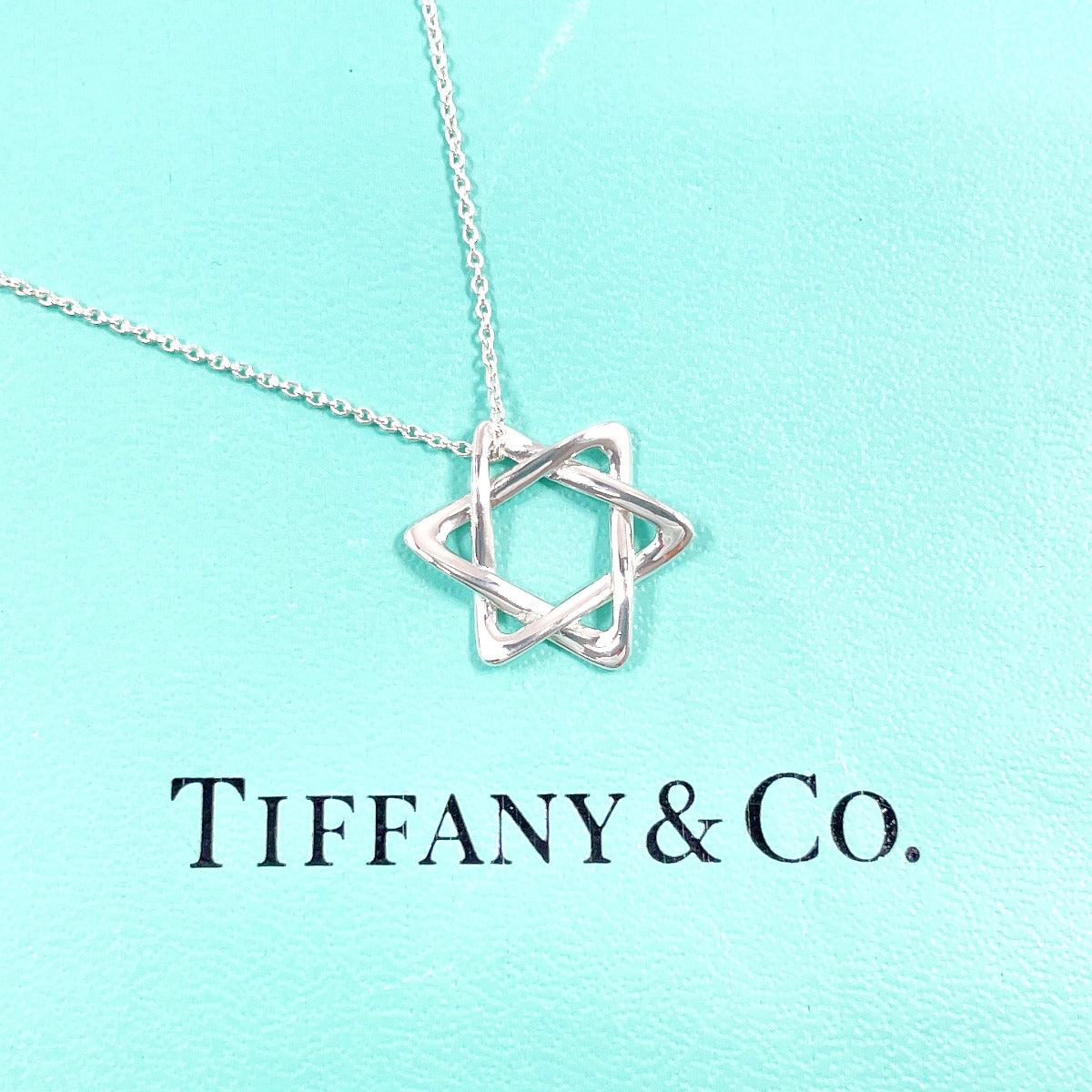 ティファニー スター オブ デイビッド シルバー 925 ネックレス