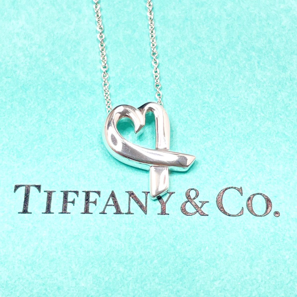 Tiffany & Co. Paloma Picasso Loving Heart Necklace