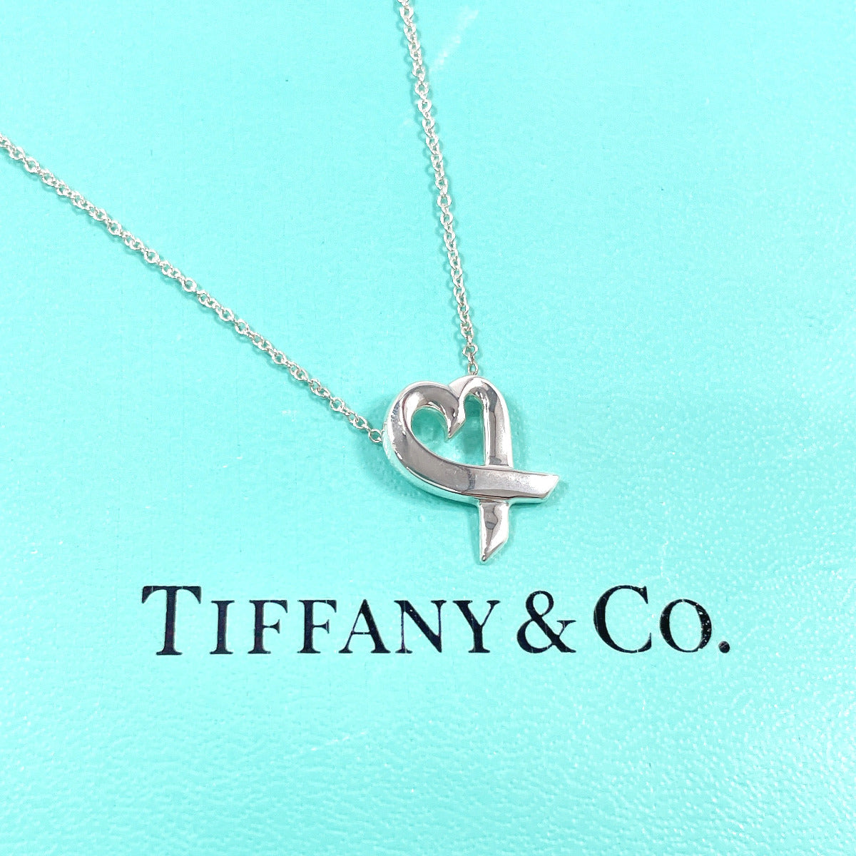 Tiffany & Co. Paloma Picasso Loving Heart Necklace