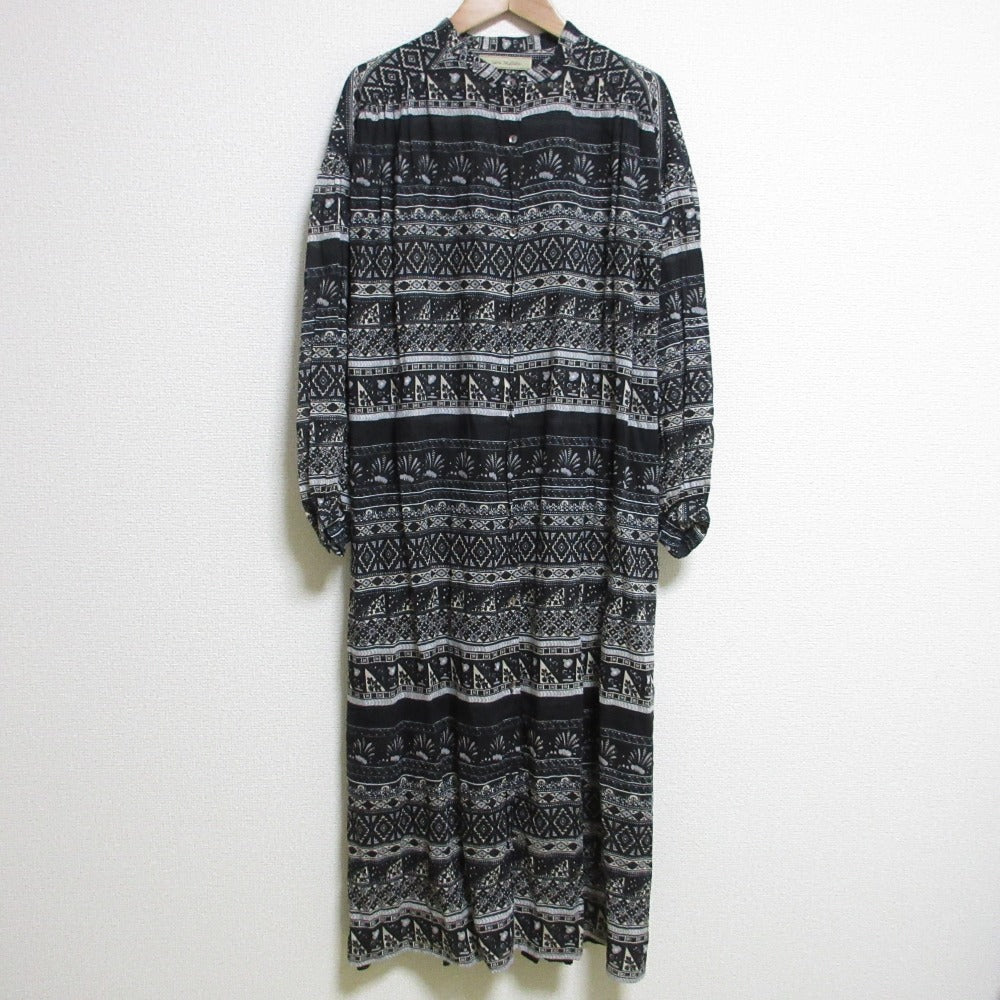 Sara mallika ロング シャツ ドレス