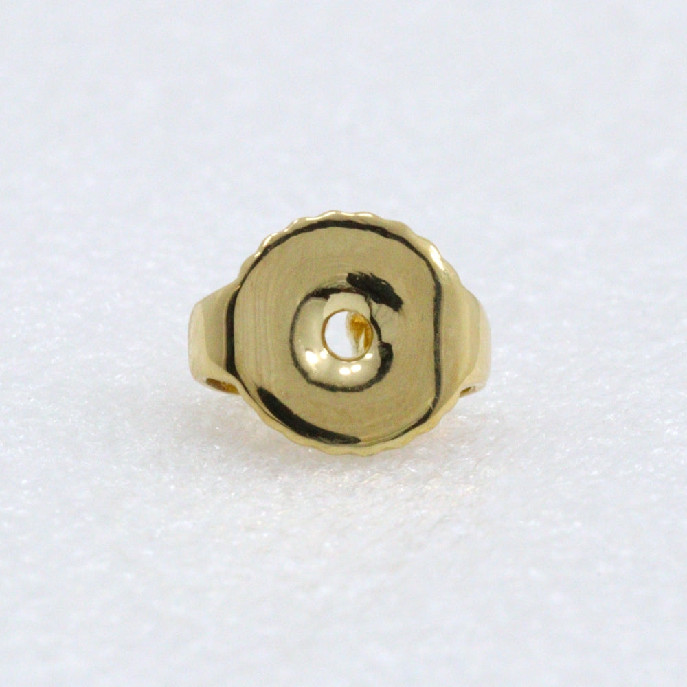 ティファニー オープンハート Au750 ピアス