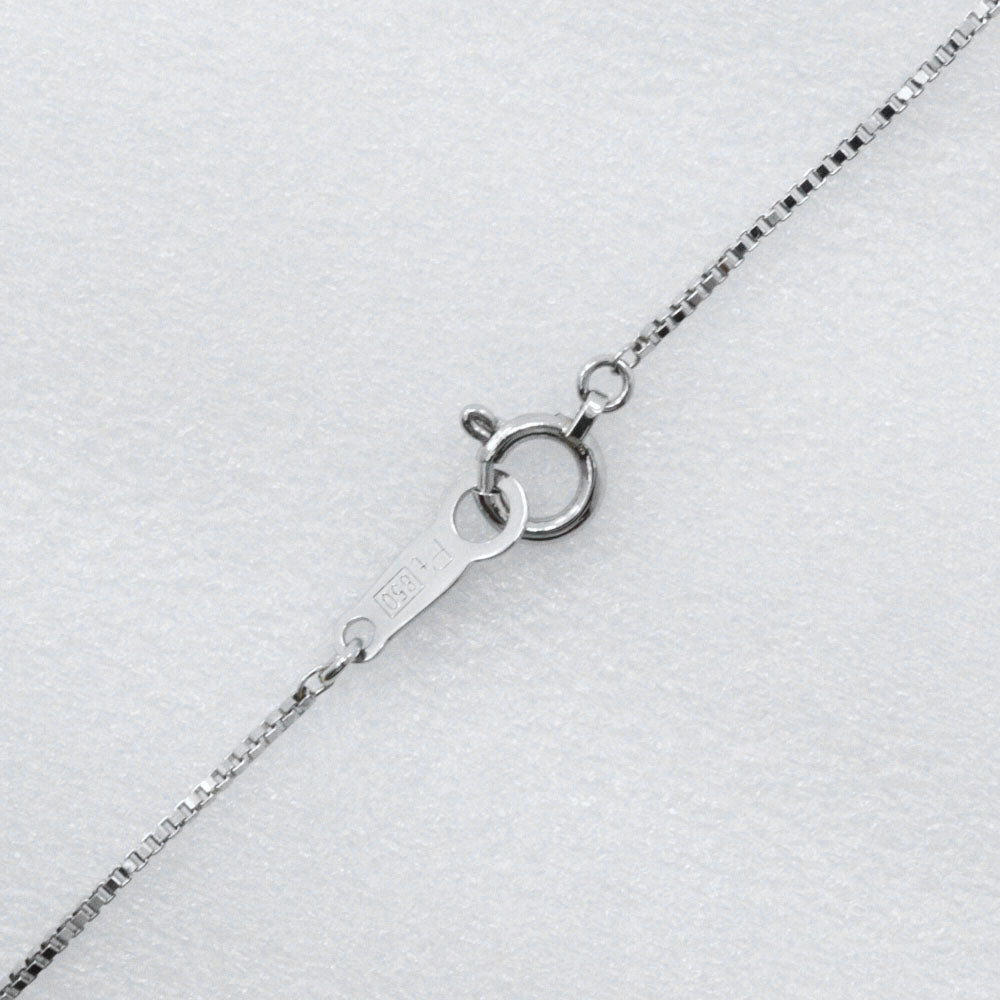 Pt850 プラチナ ダイヤモンド ネックレス