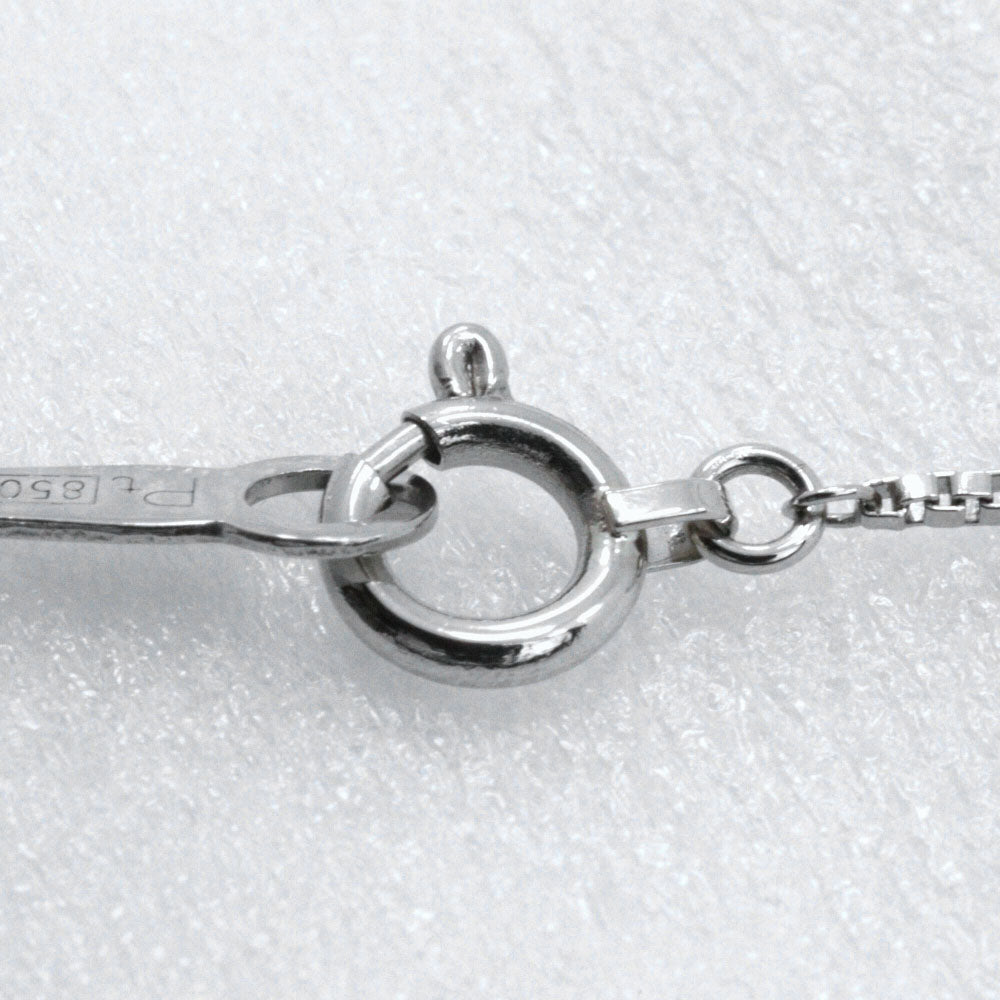 Pt850 プラチナ ダイヤモンド ネックレス