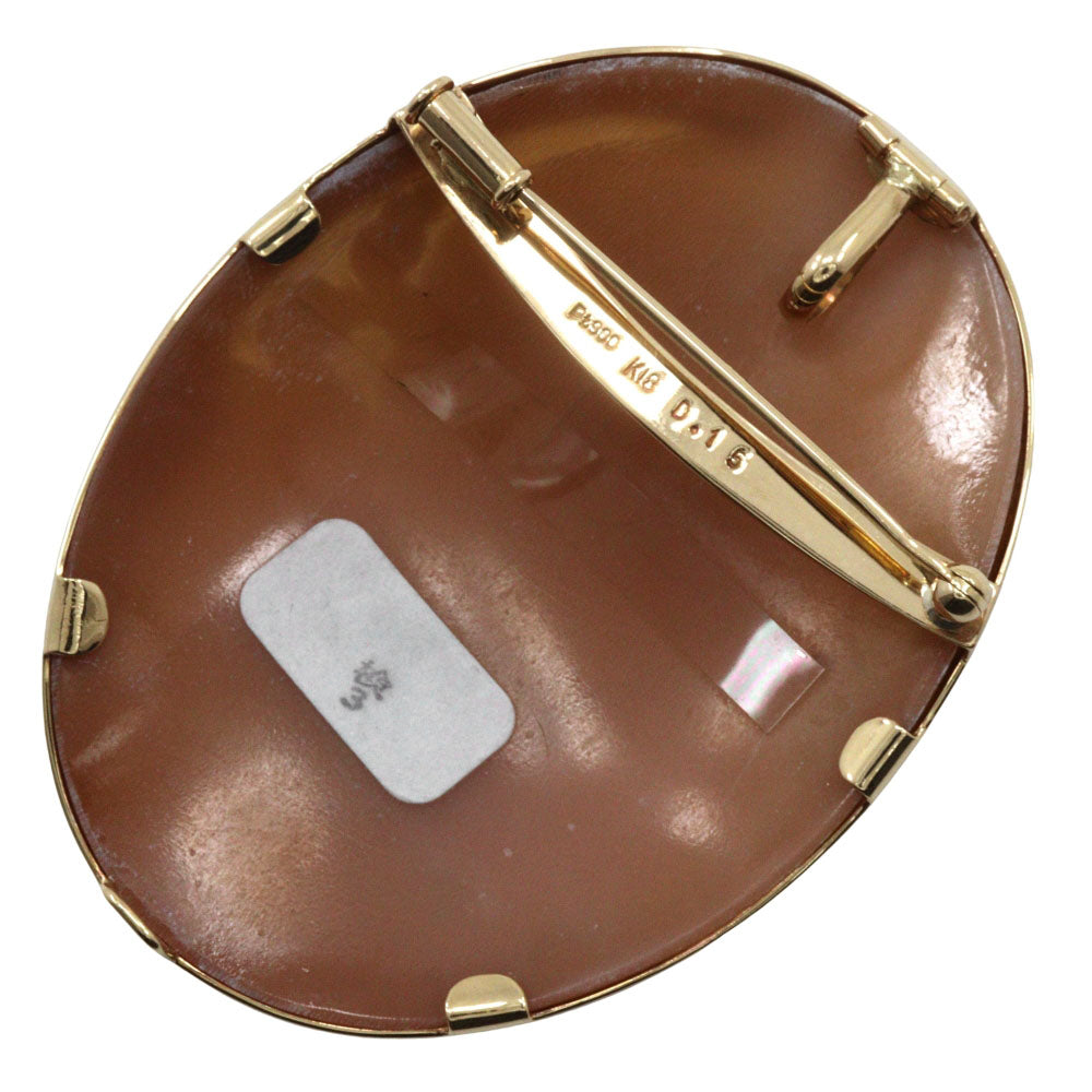 Au750 Pt900 ダイヤモンド 2way ブローチ ペンダント