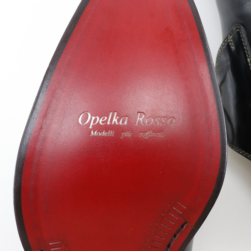 Opelcarosso レザー ドレス シューズ ブラック メンズ