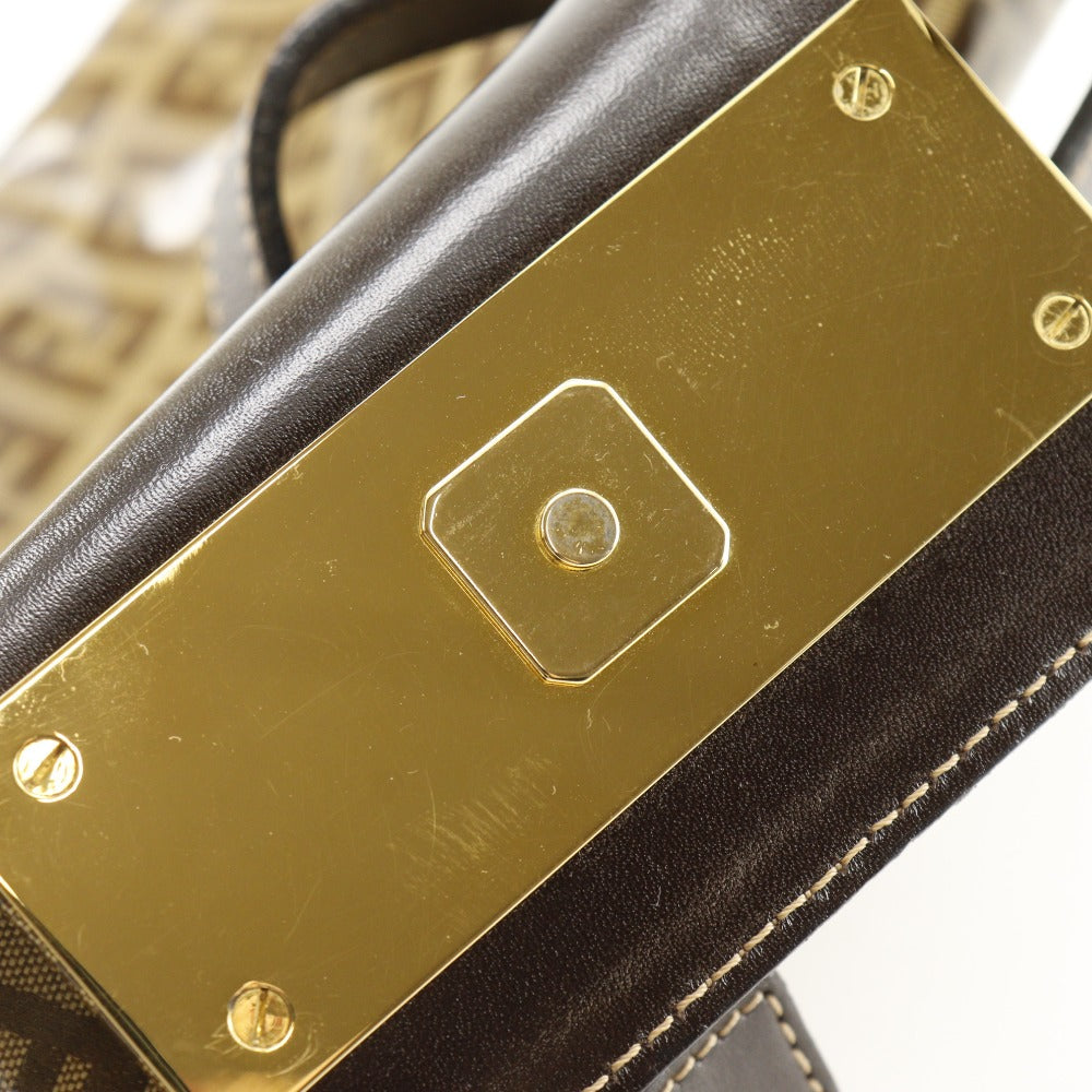 フェンディ マンマ バゲット ビニール ショルダー バッグ