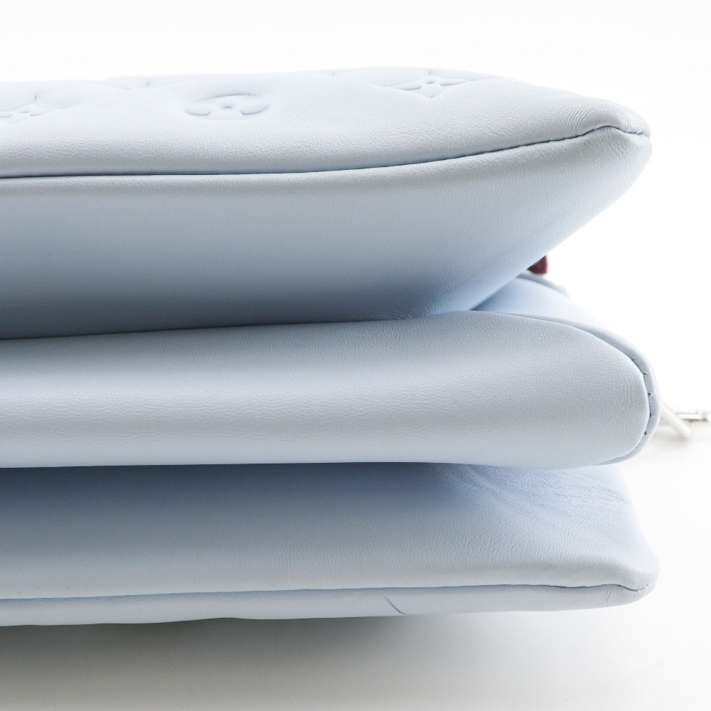 ルイヴィトン クッサンPM モノグラム・エンボス ラムレザー ショルダーバッグ