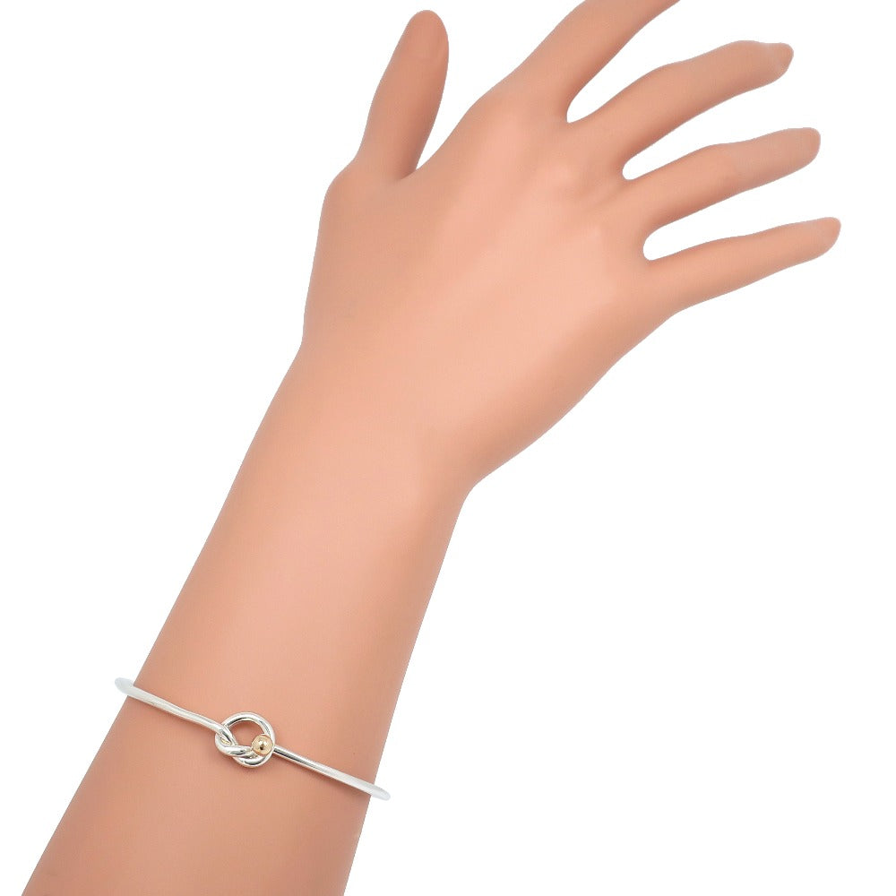 ティファニー ラブノット シルバー Au750 ブレスレット