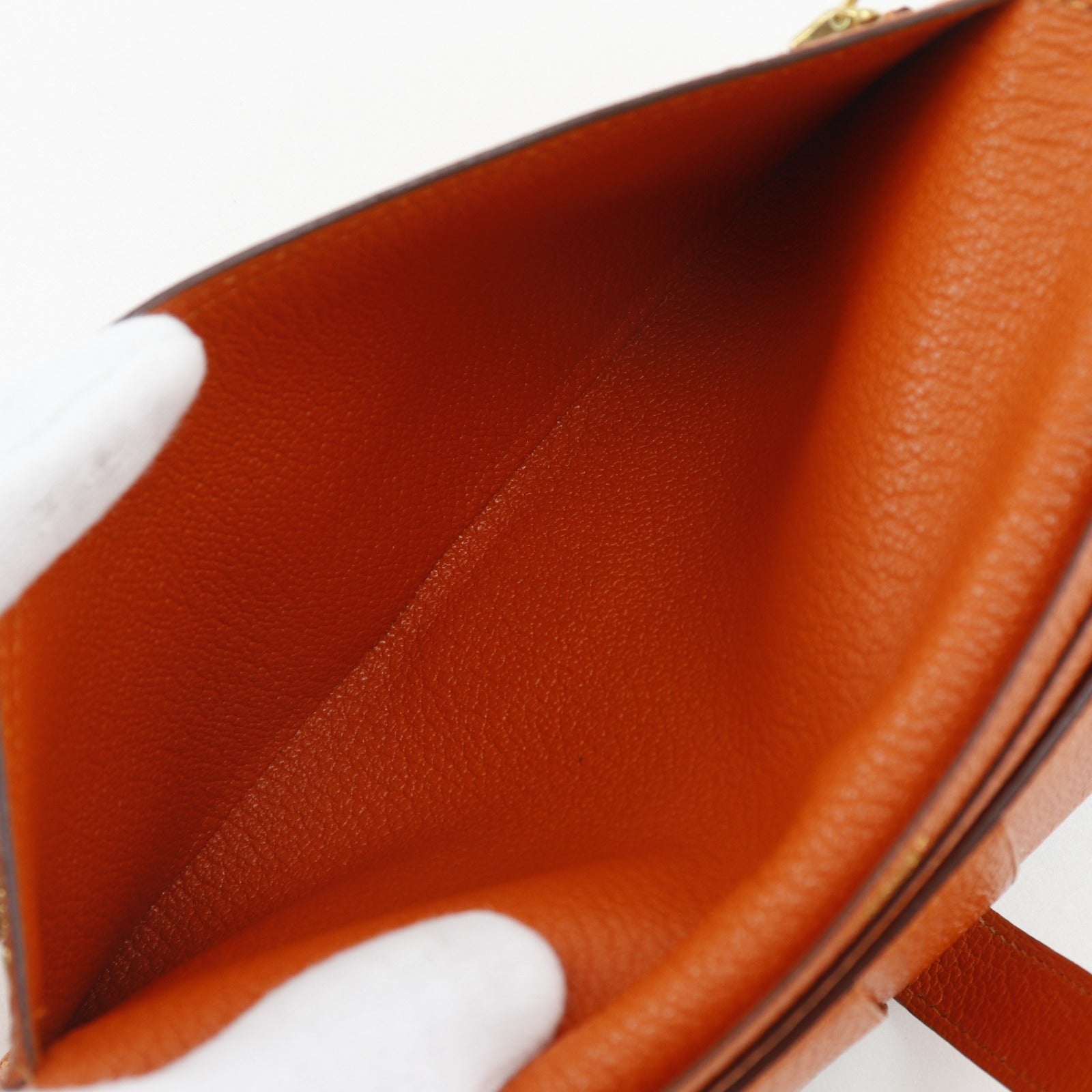 エルメス ベアンクラシック シェーブル 長財布