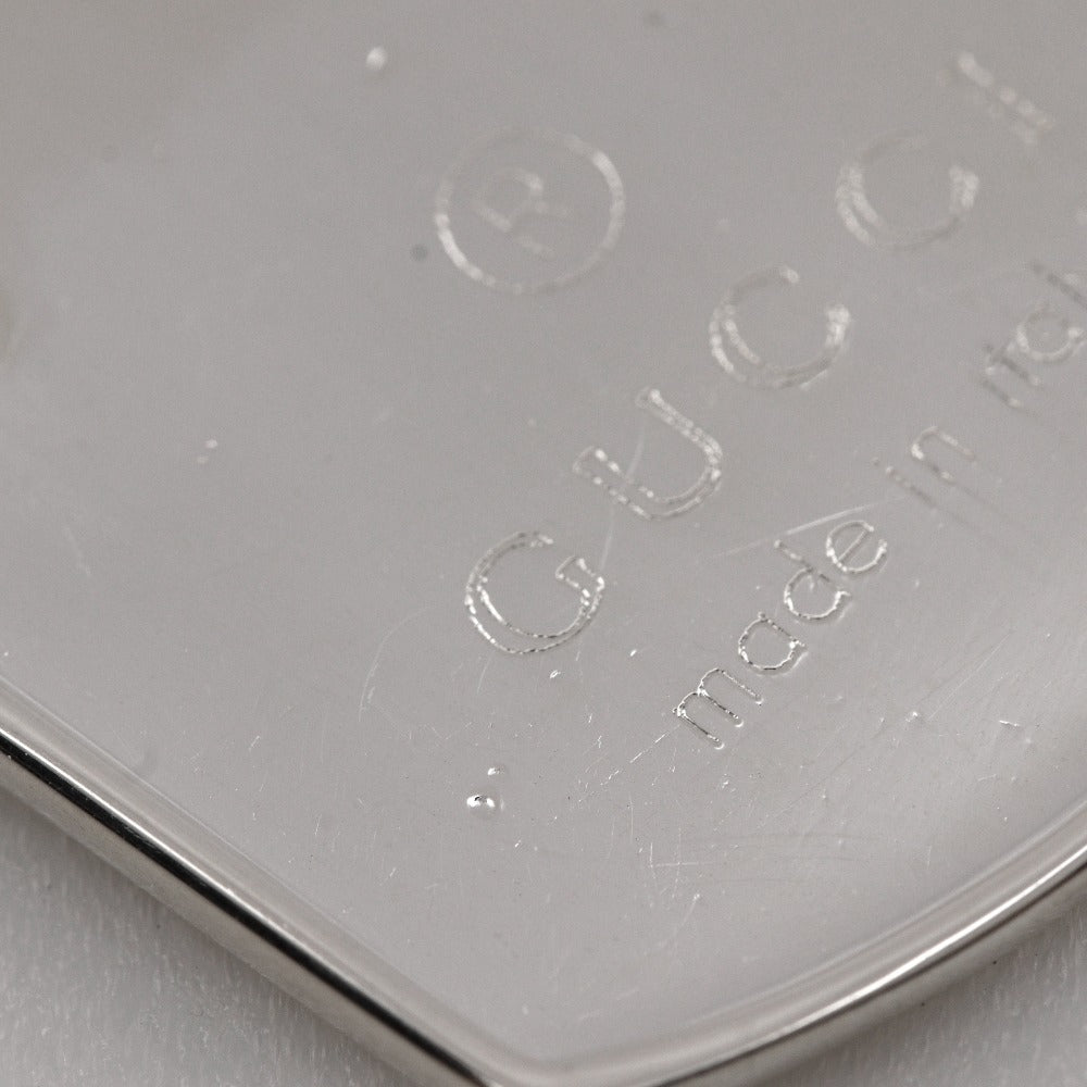 グッチ シルバー925 ドッグタグネックレス