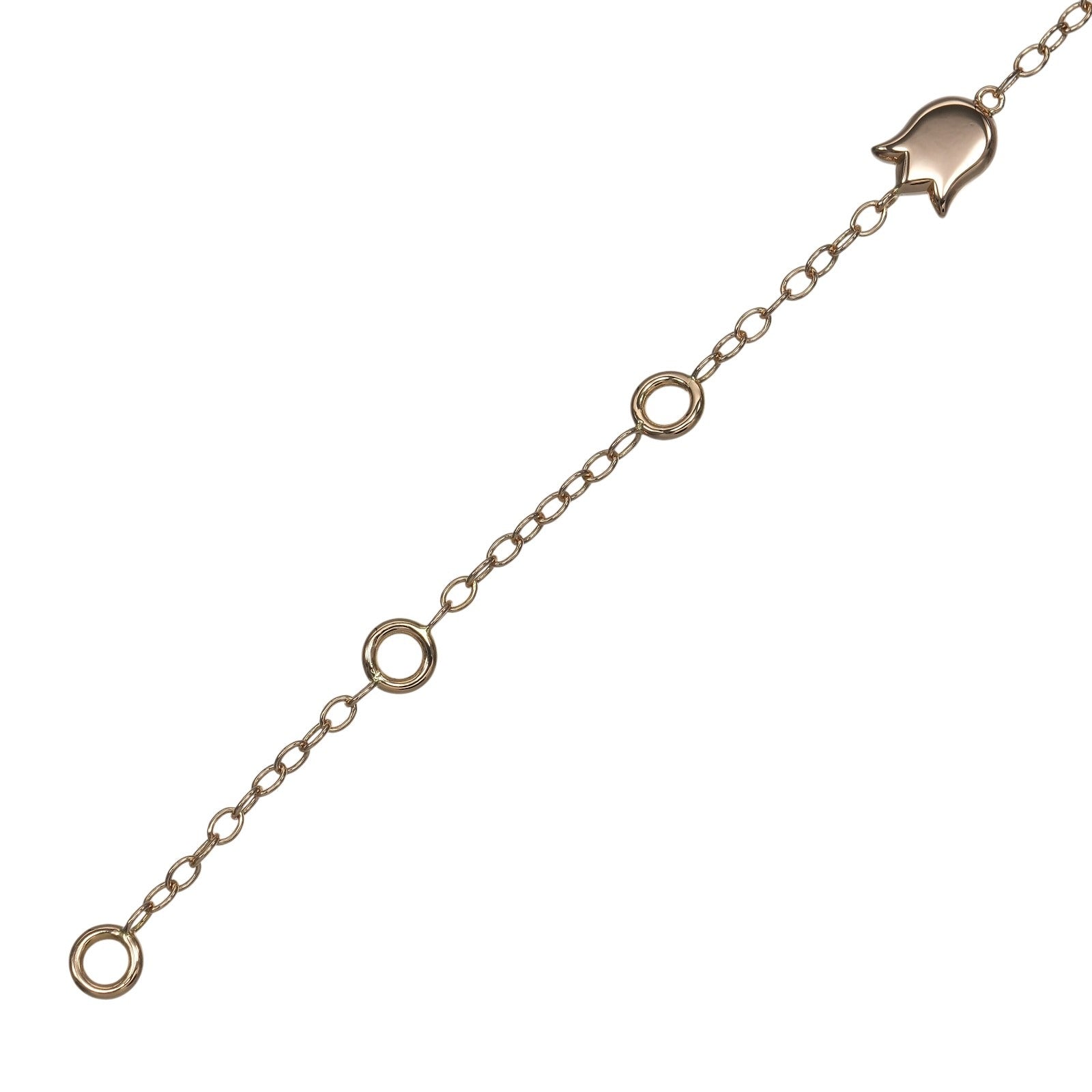 カルティエ リリーオブザバレー Au750 ブレスレット 16号