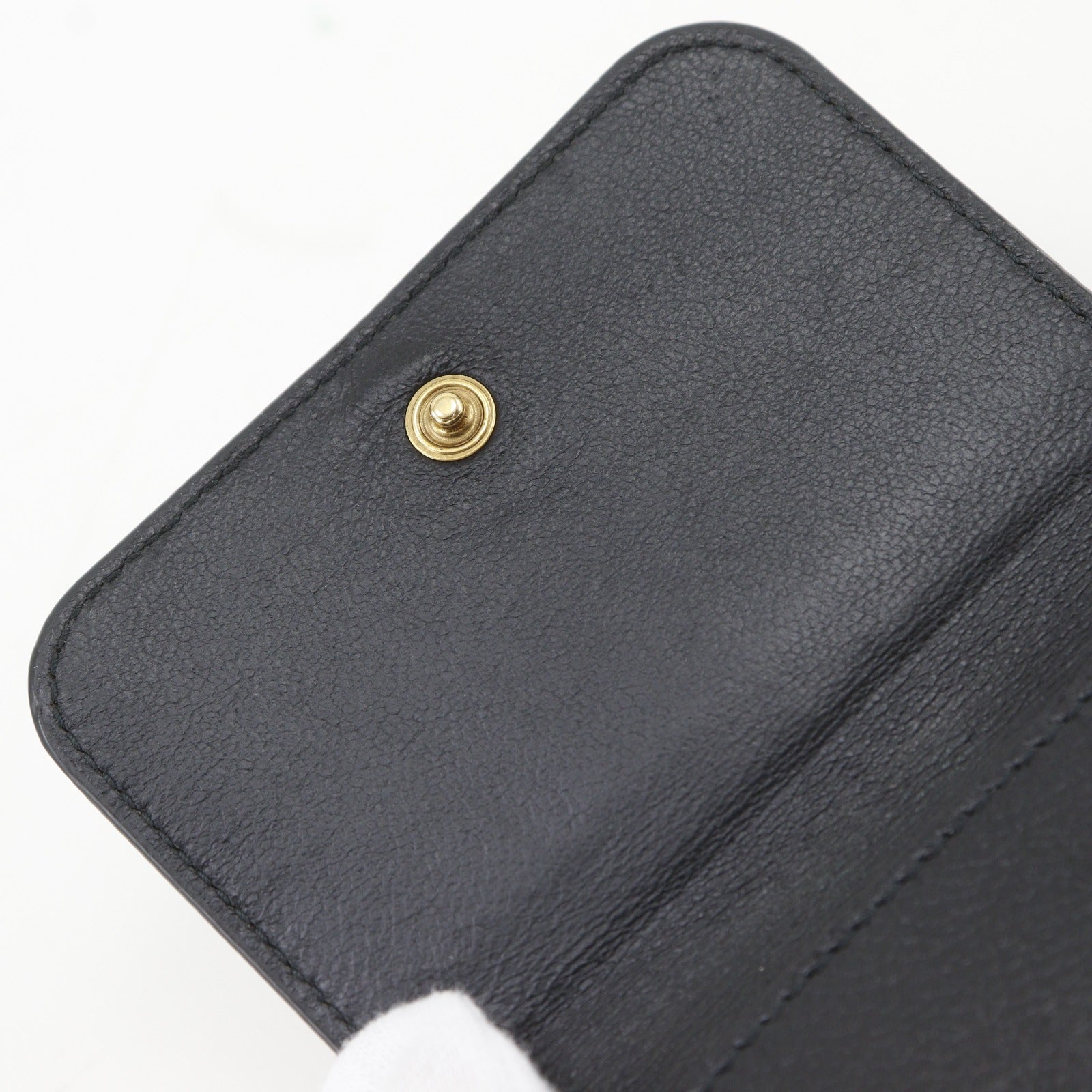 バレンシアガ キャッシュ ミニ レザー三つ折り財布