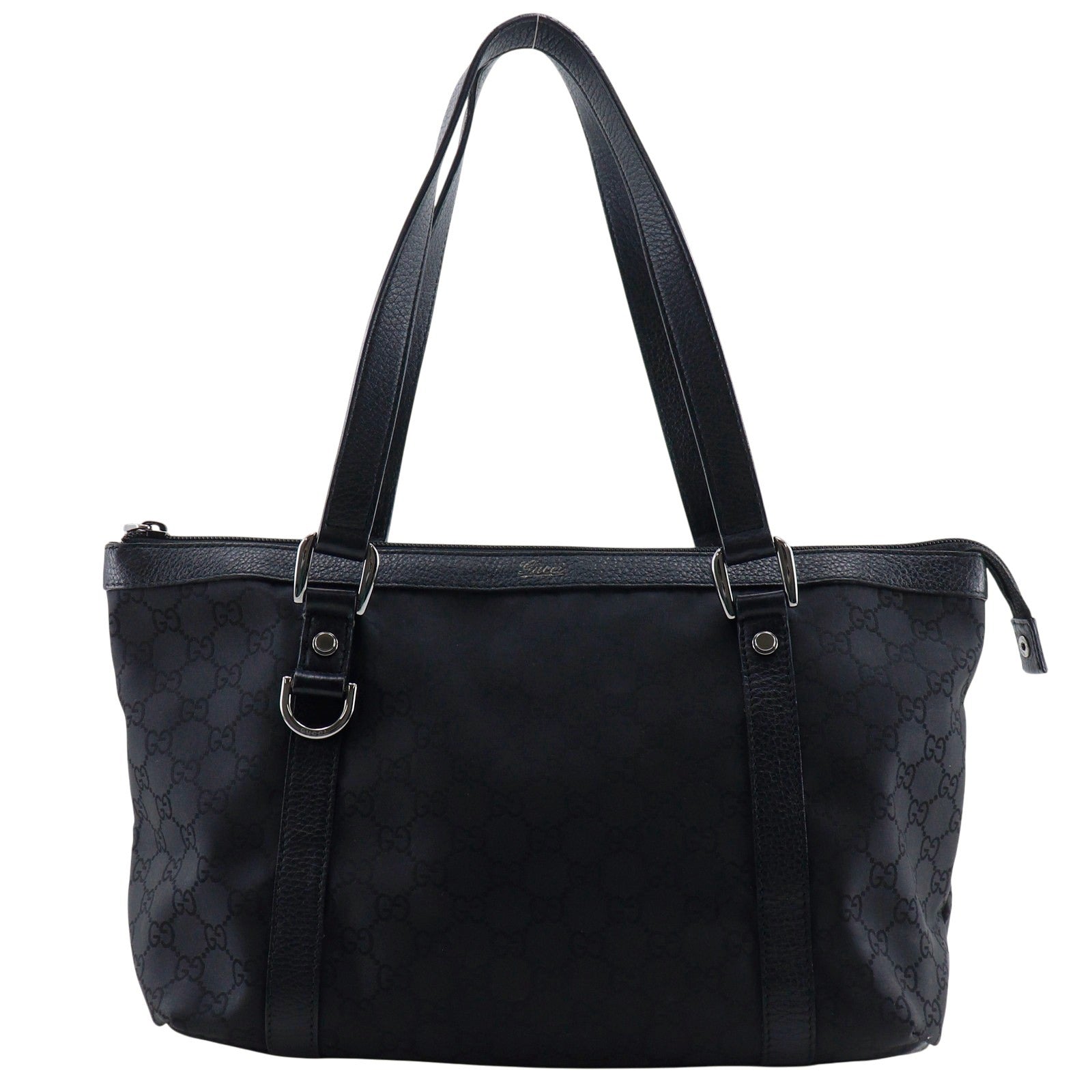 グッチ GG ナイロンキャンバス トートバッグ