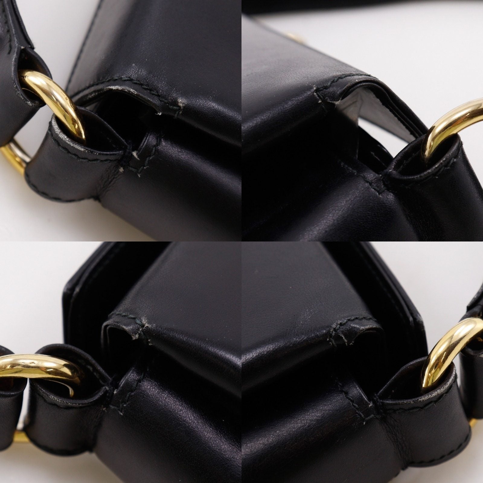 グッチ レザーショルダーバッグ