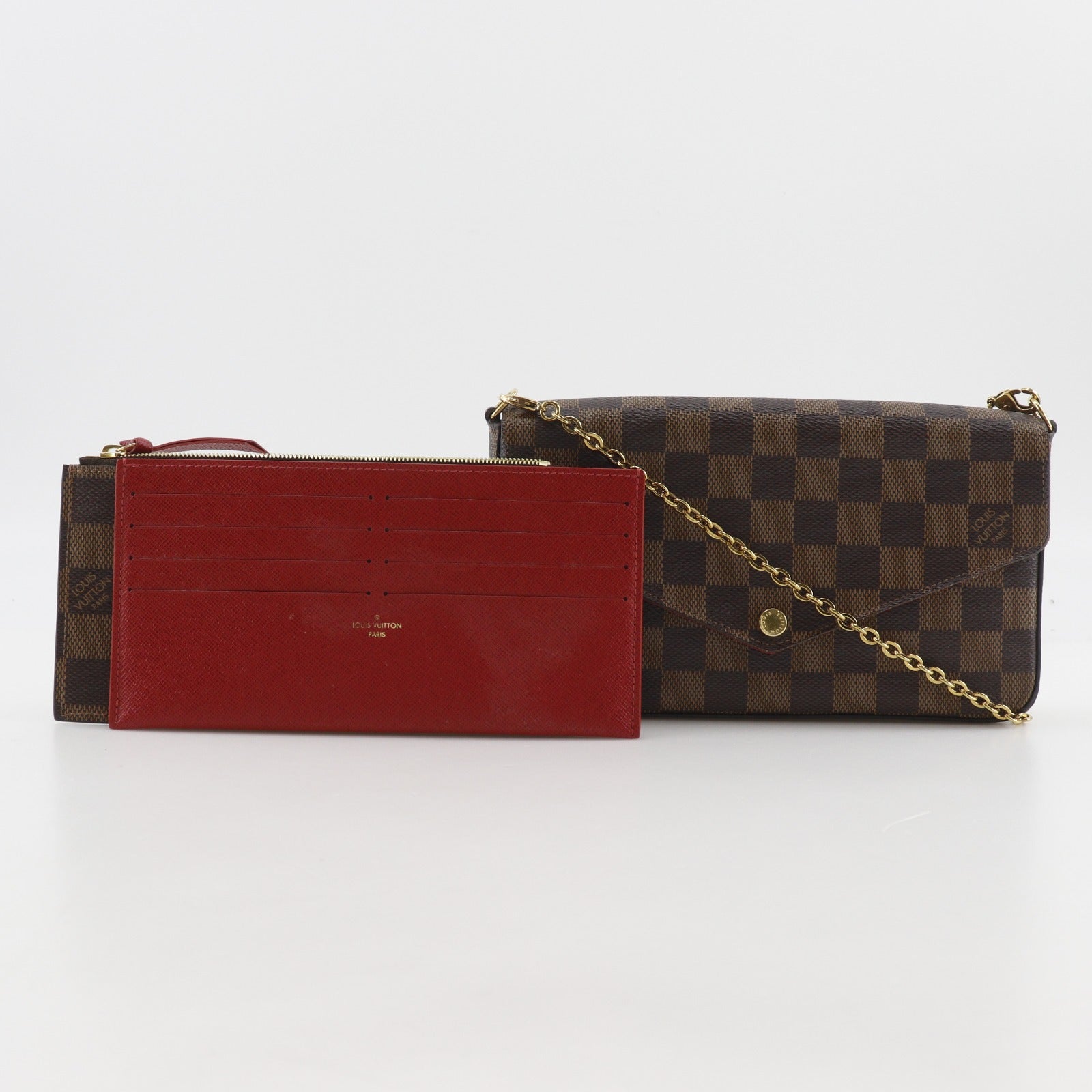 ルイヴィトン ポシェットフェリシー ダミエ 2wayショルダーバッグ