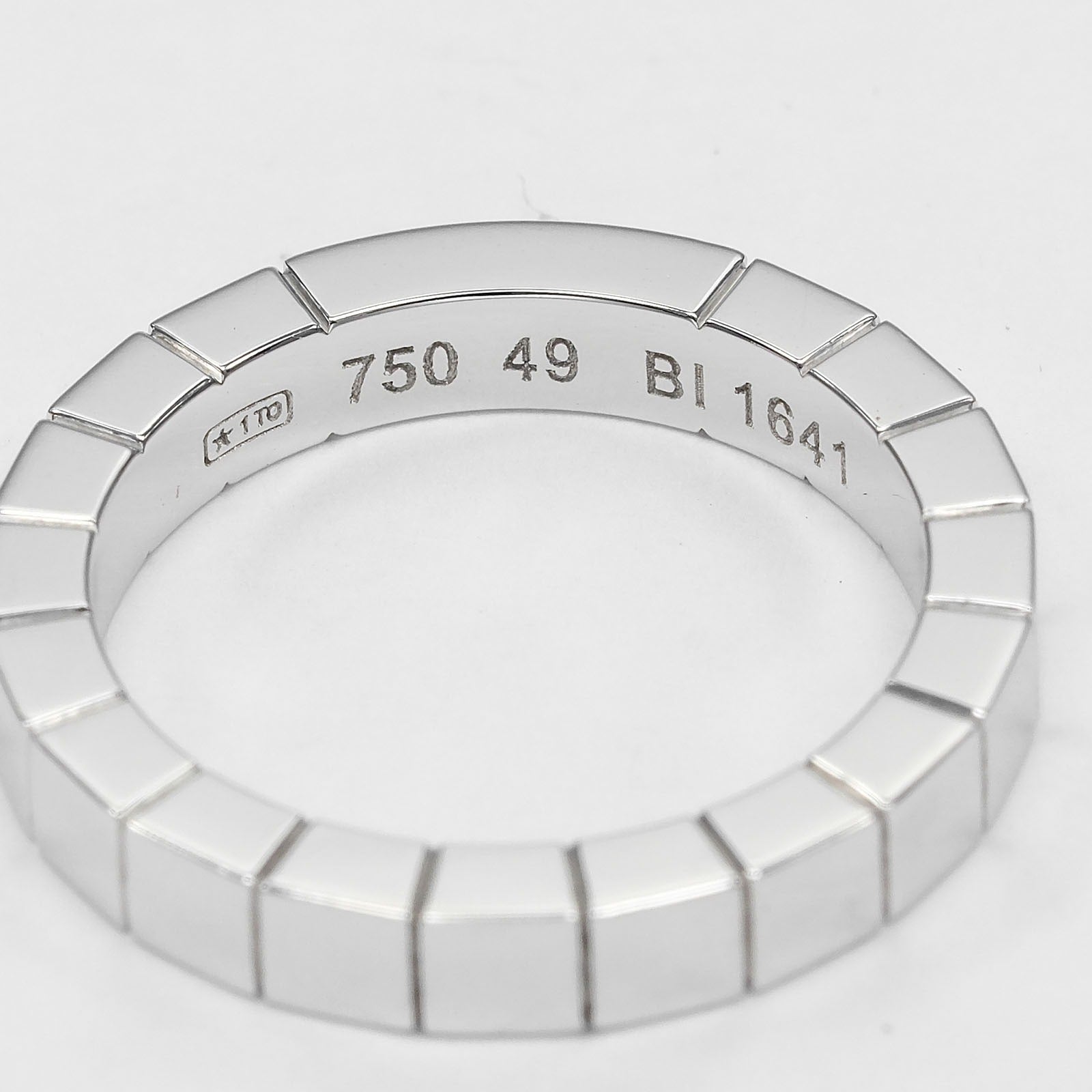カルティエ ラニエール Au750 リング 9号