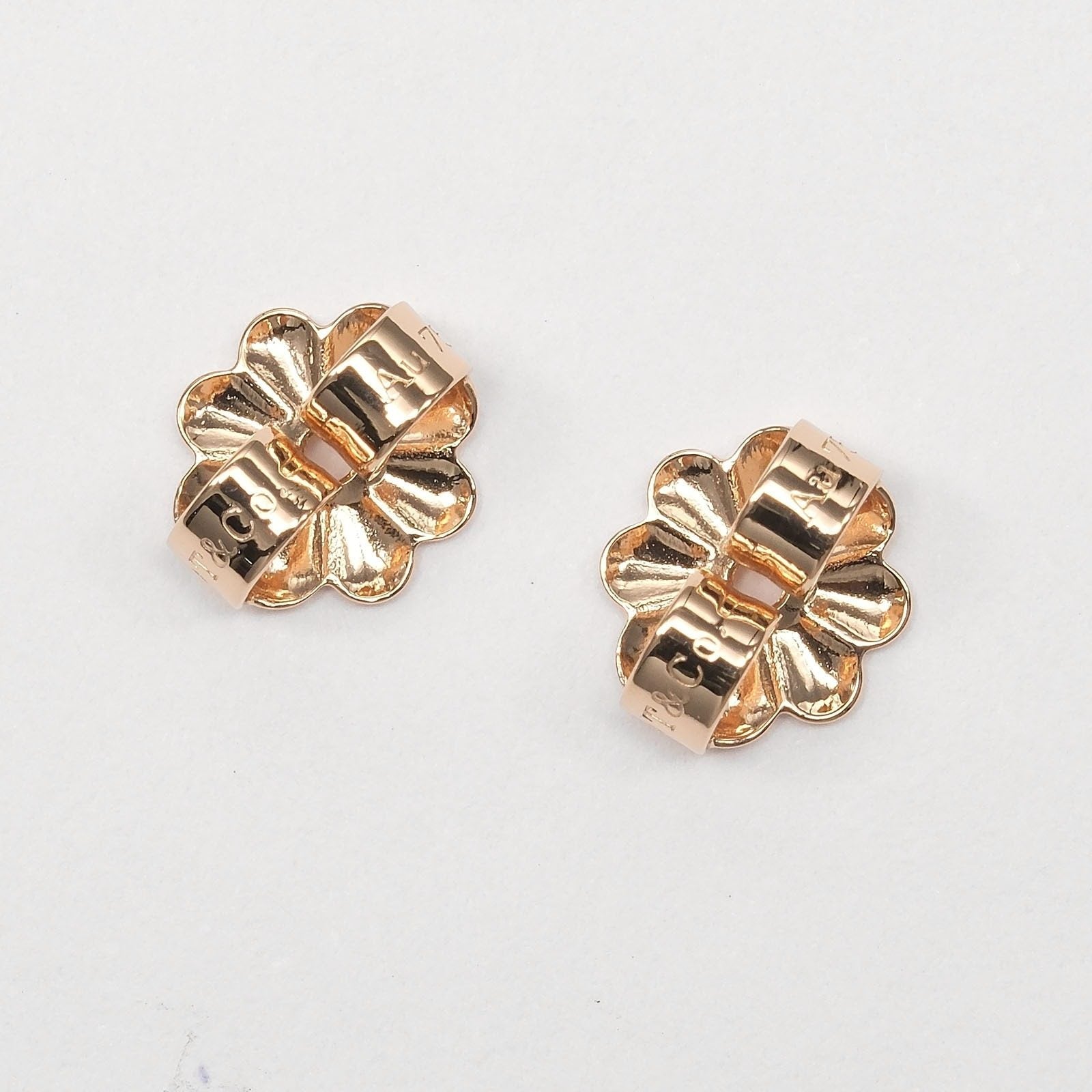 ティファニー 1837サークル Au750 ダイヤモンドピアス