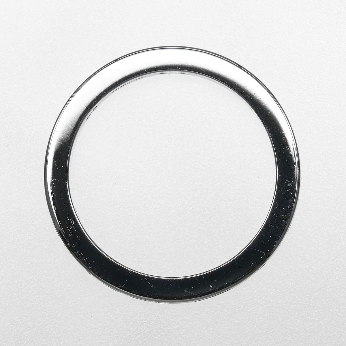 ブルガリ B.ZERO1 エッセンシャル Au750ホワイトゴールド ダイヤモンド リング 8.5号