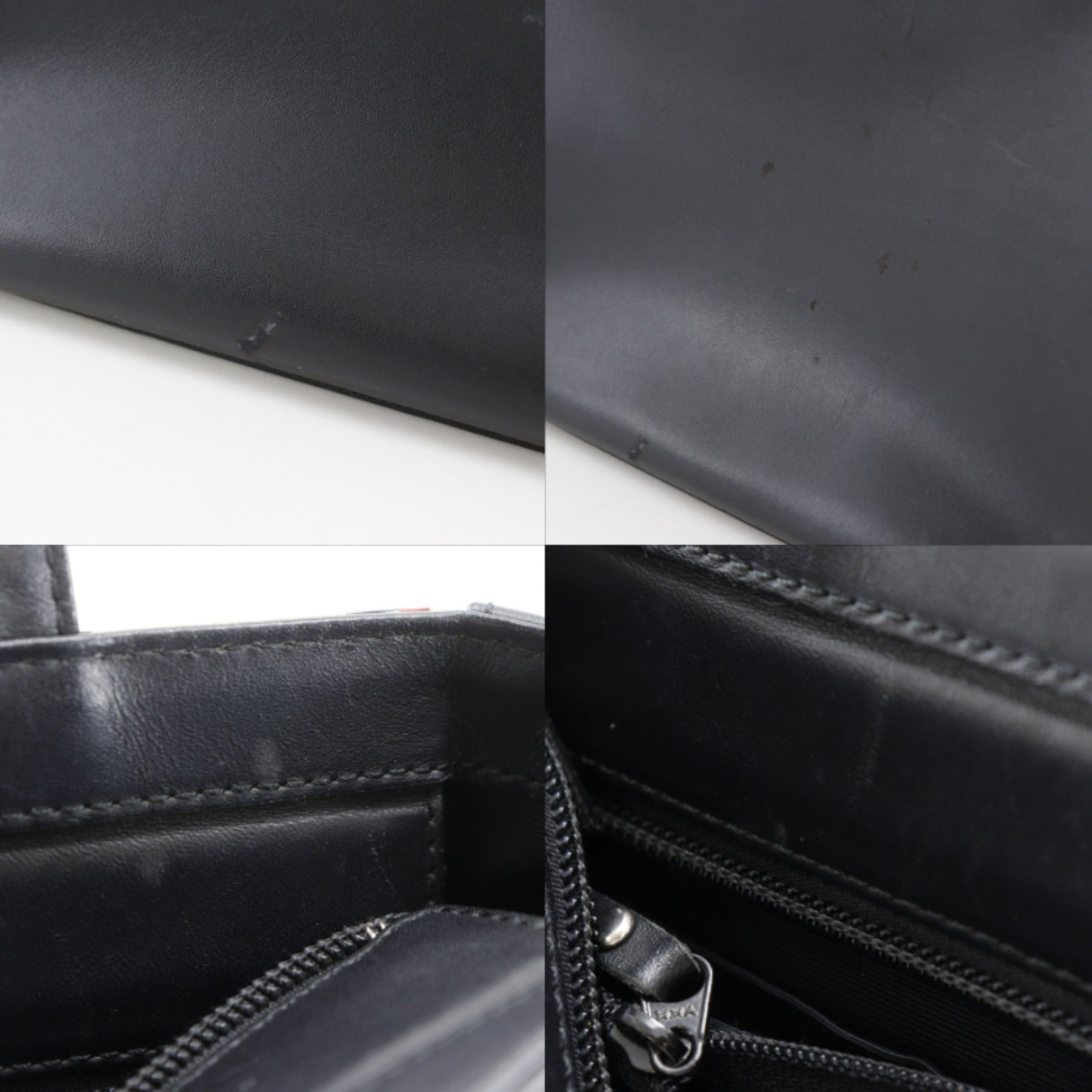 バーバリー レザーナイロンキャンバストートバッグ