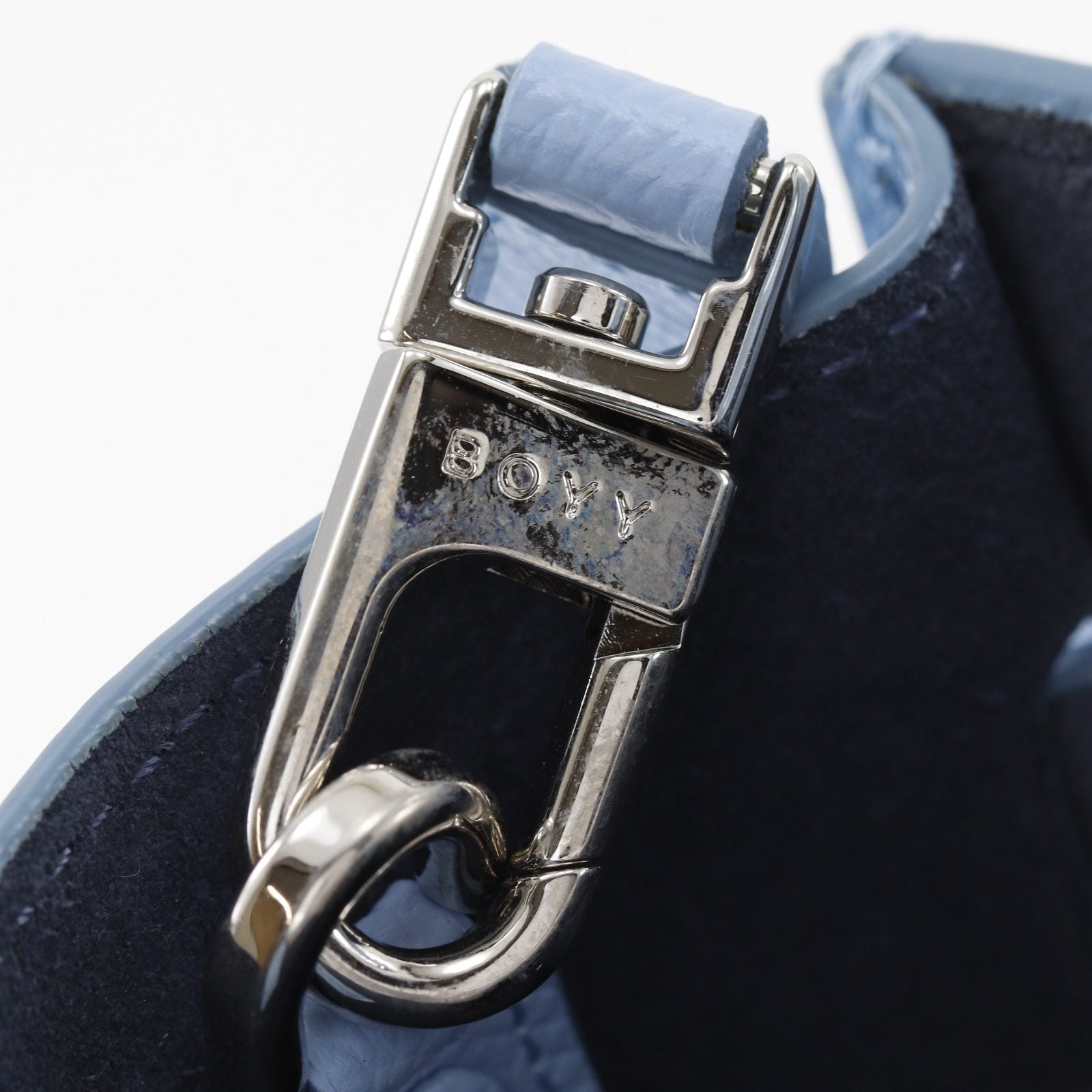 ボーイ BOBBY18 レザーハンドバッグ