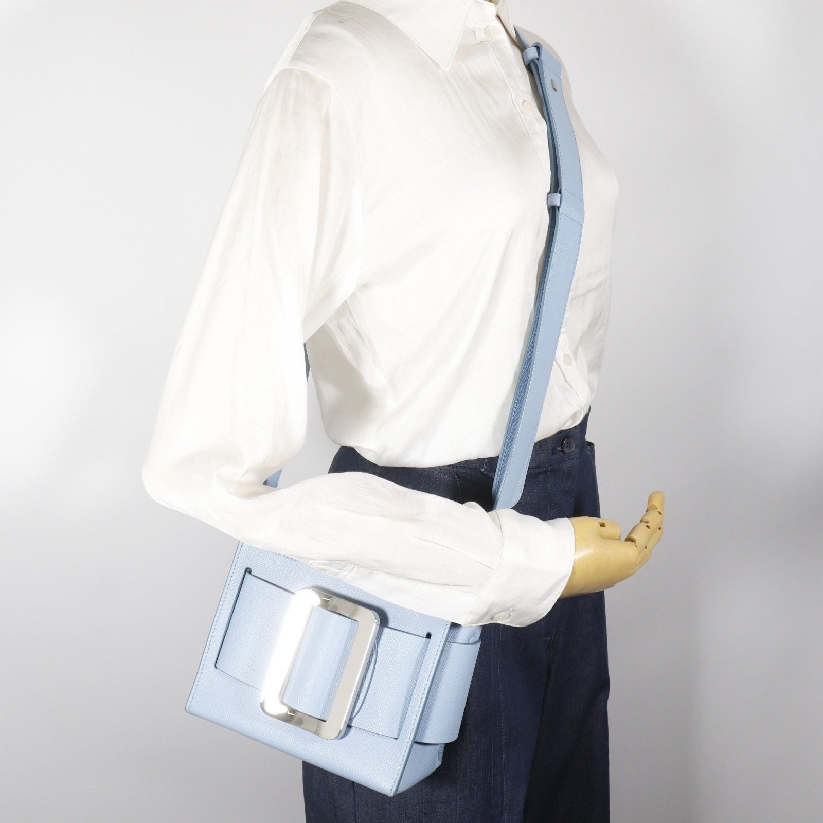 ボーイ BOBBY18 レザーハンドバッグ