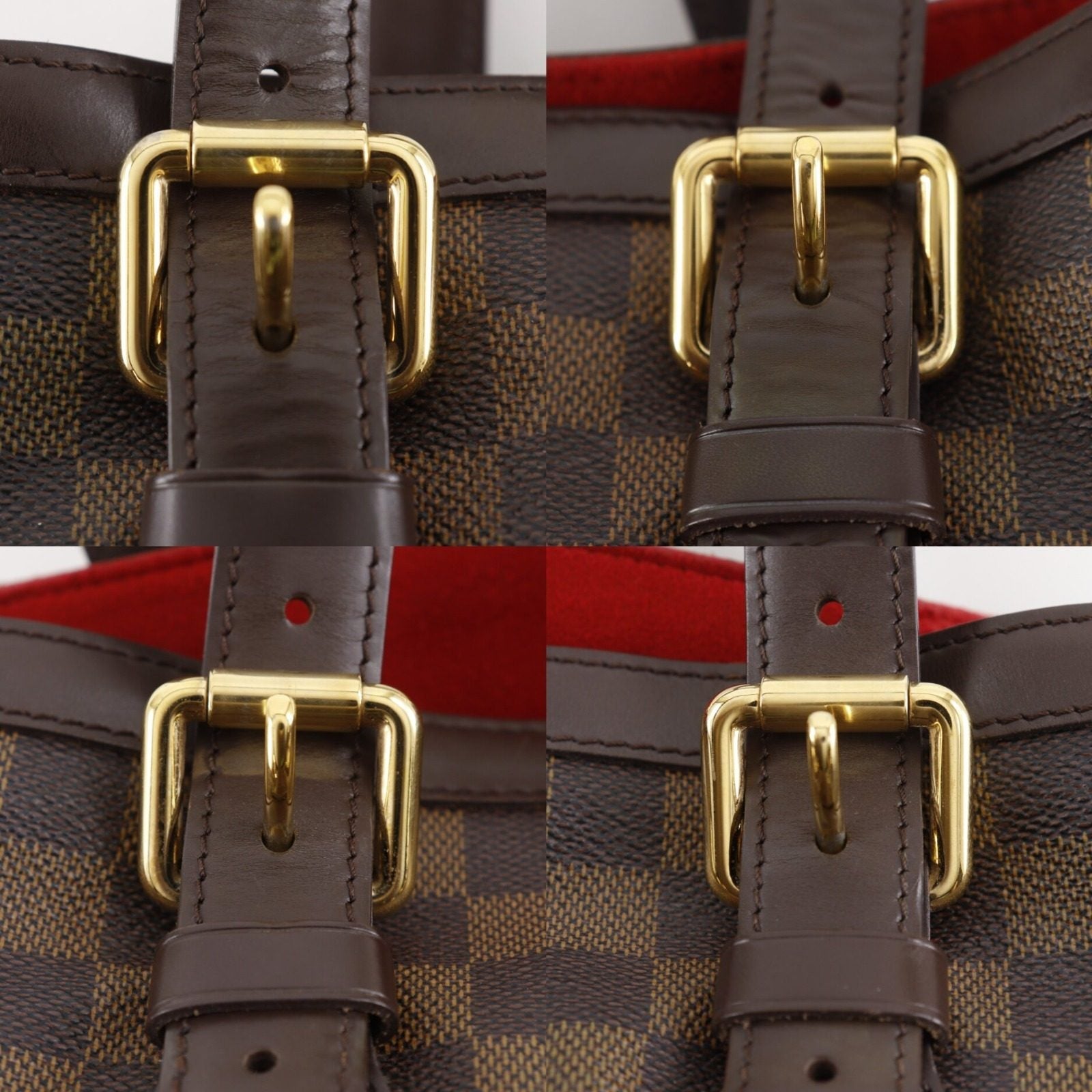 ルイヴィトン ハムステッドMM ダミエキャンバス トートバッグ