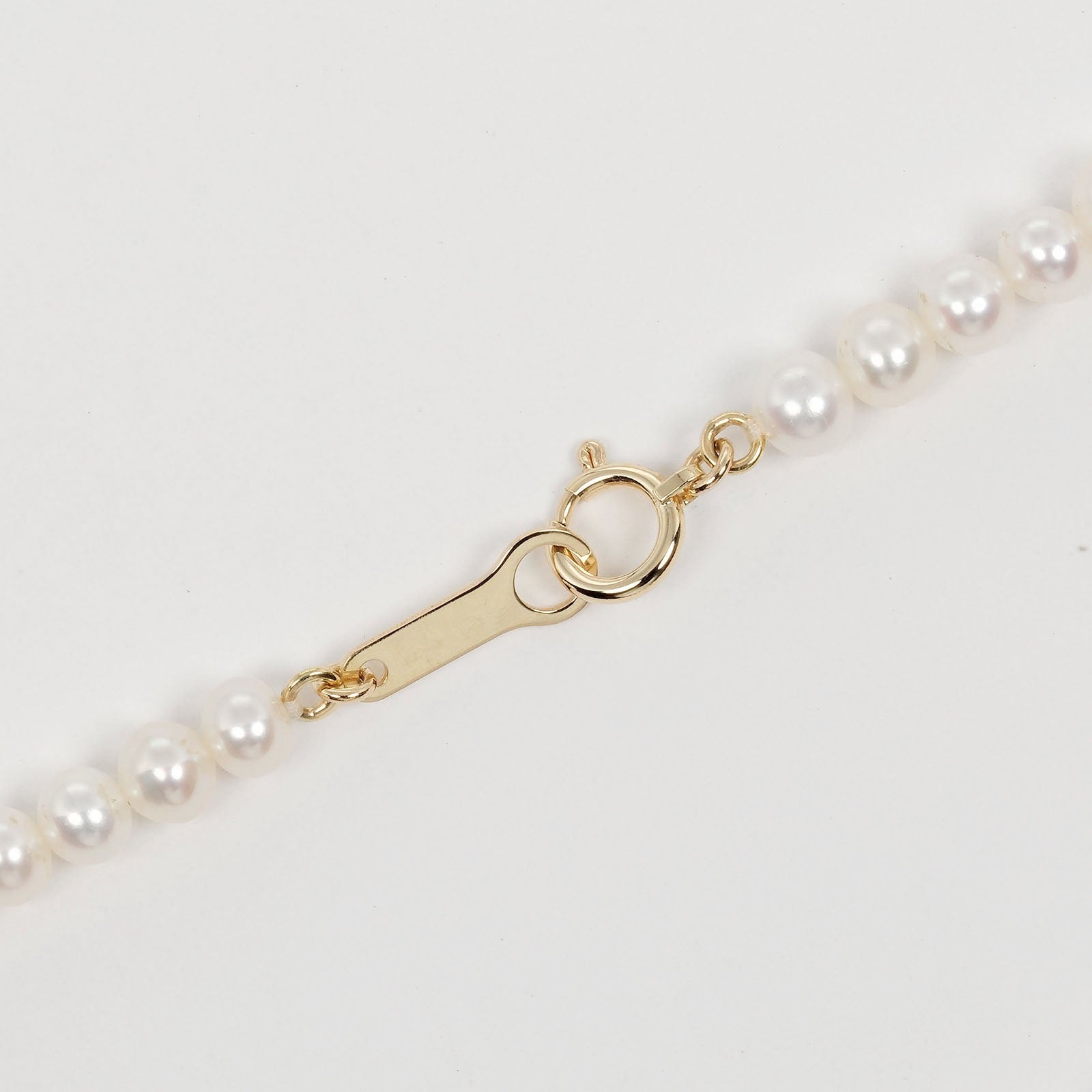 Tasaki ネックレス Au750 パールネックレス