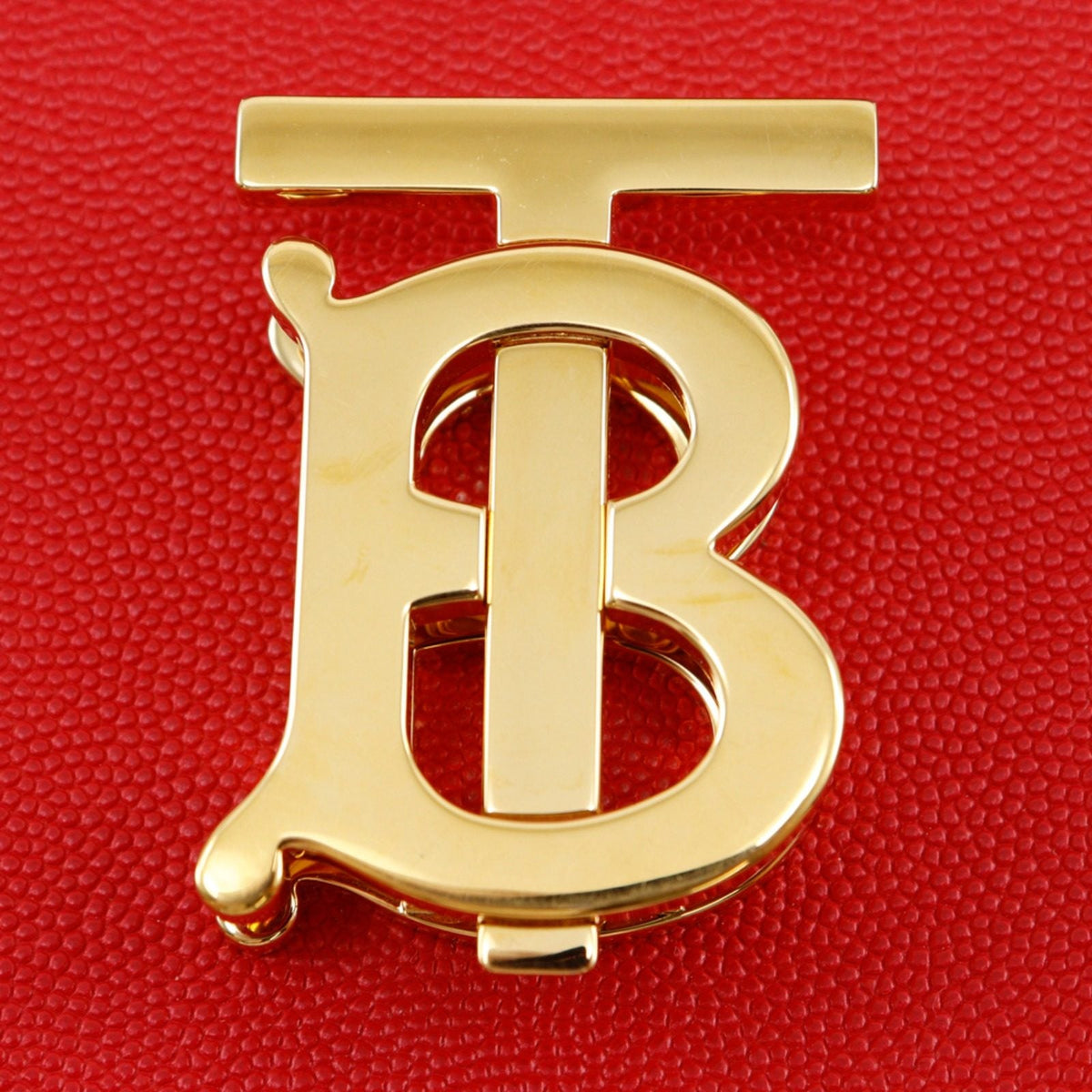 バーバリー スモールグレイニーTB カーフ2wayショルダーバッグ