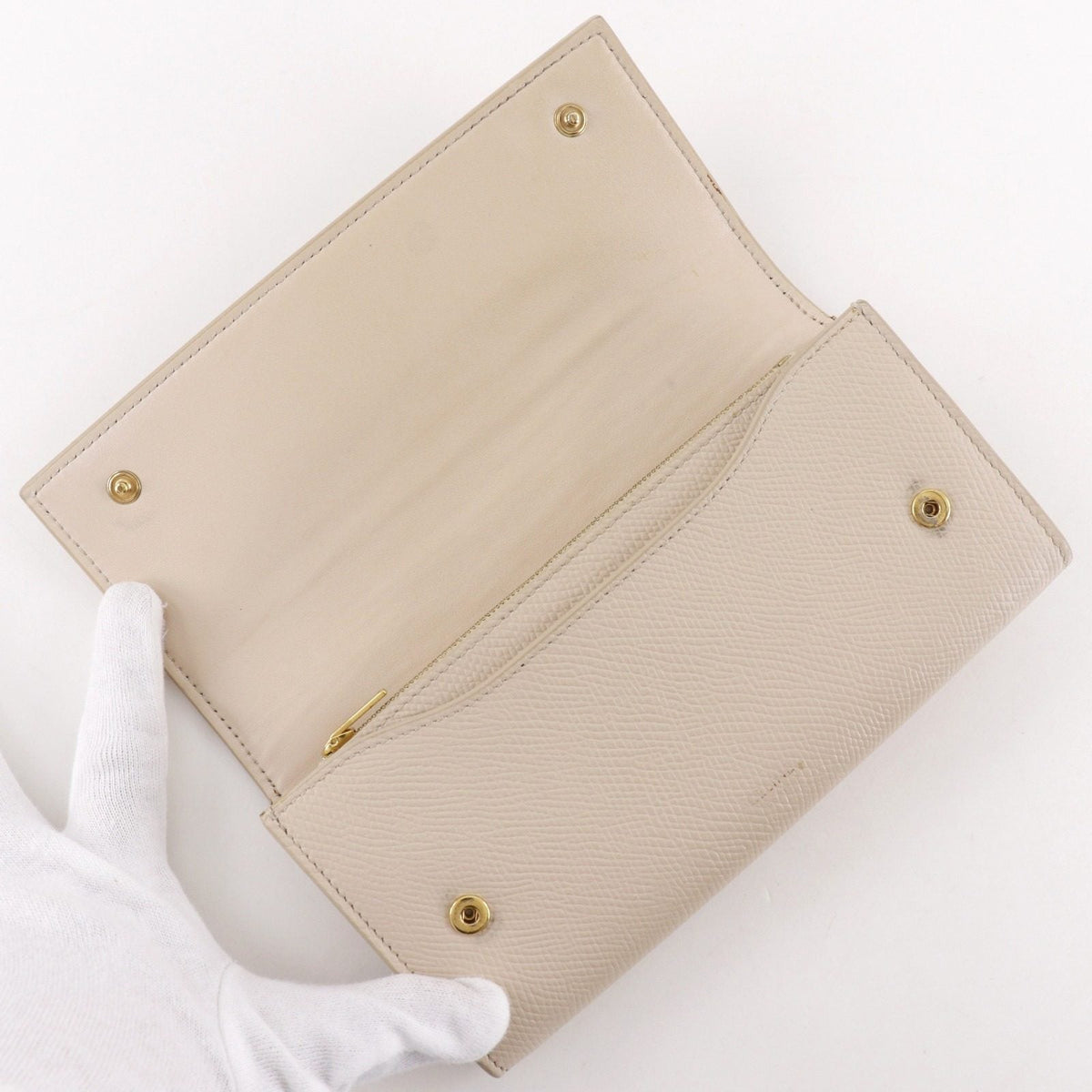 セリーヌ ラージフラップウォレット カーフ 長財布