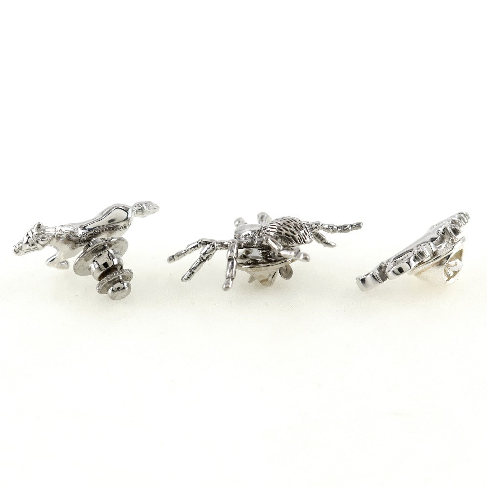 ダンヒル タイピン セット シルバー メタル