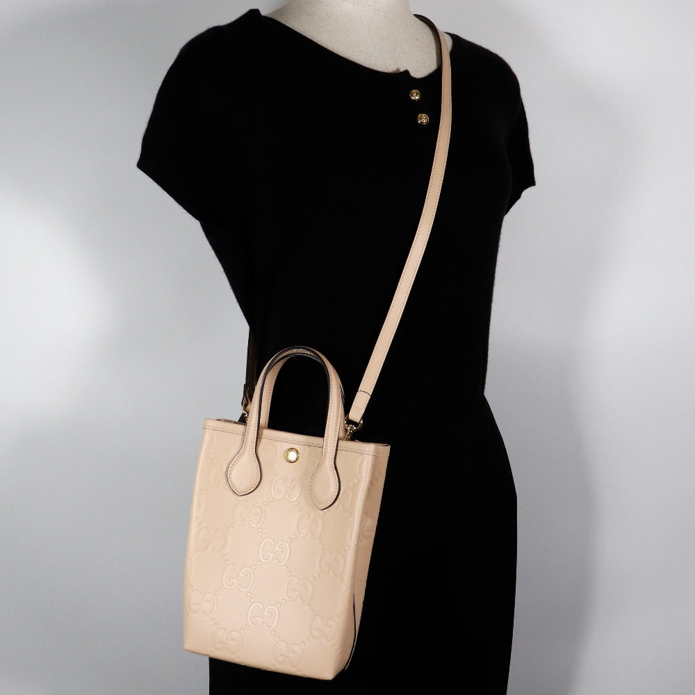 Gucci スーパーミニバッグ レザー 2way