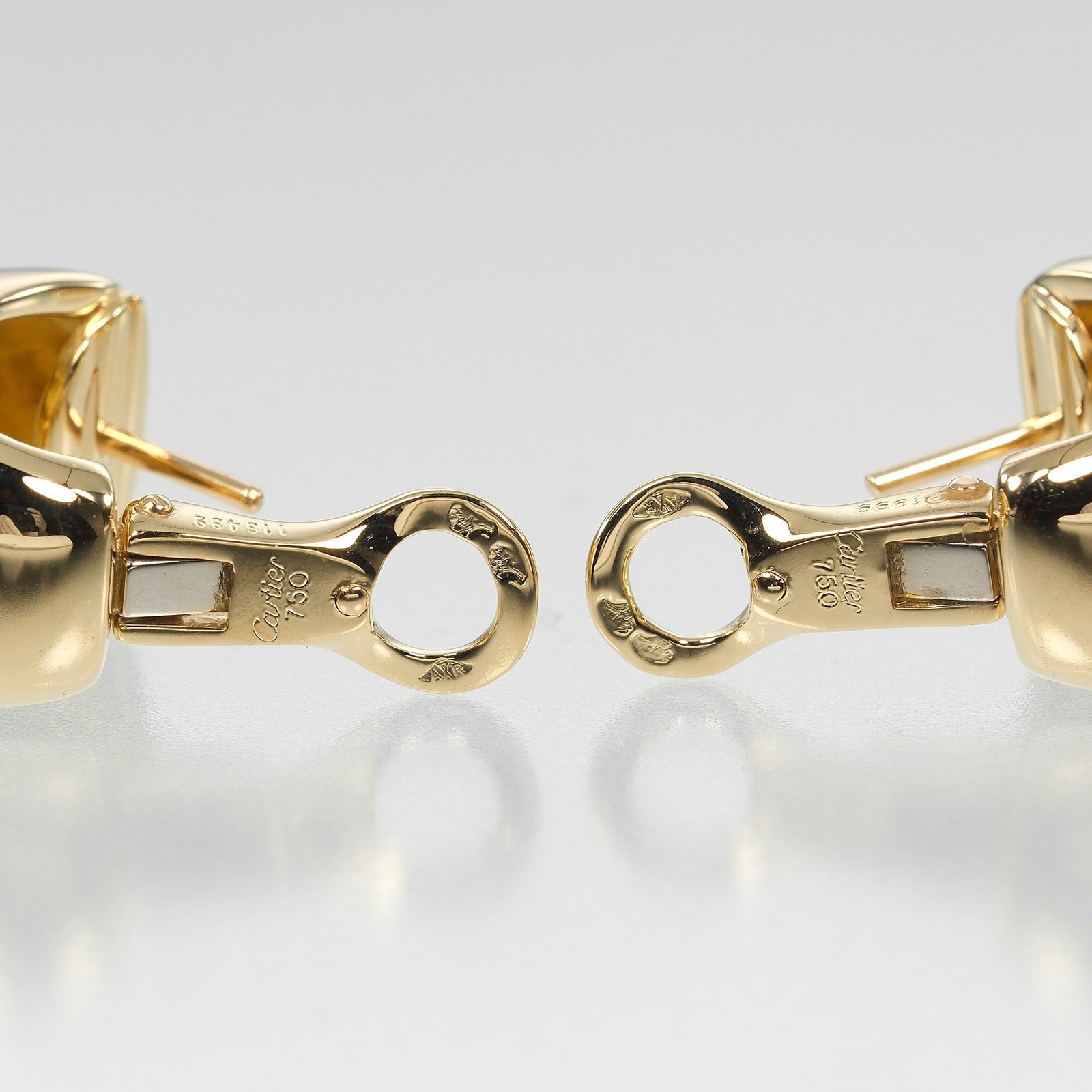 カルティエ ヌーヴェル ヴァーグ Au750 ピアス