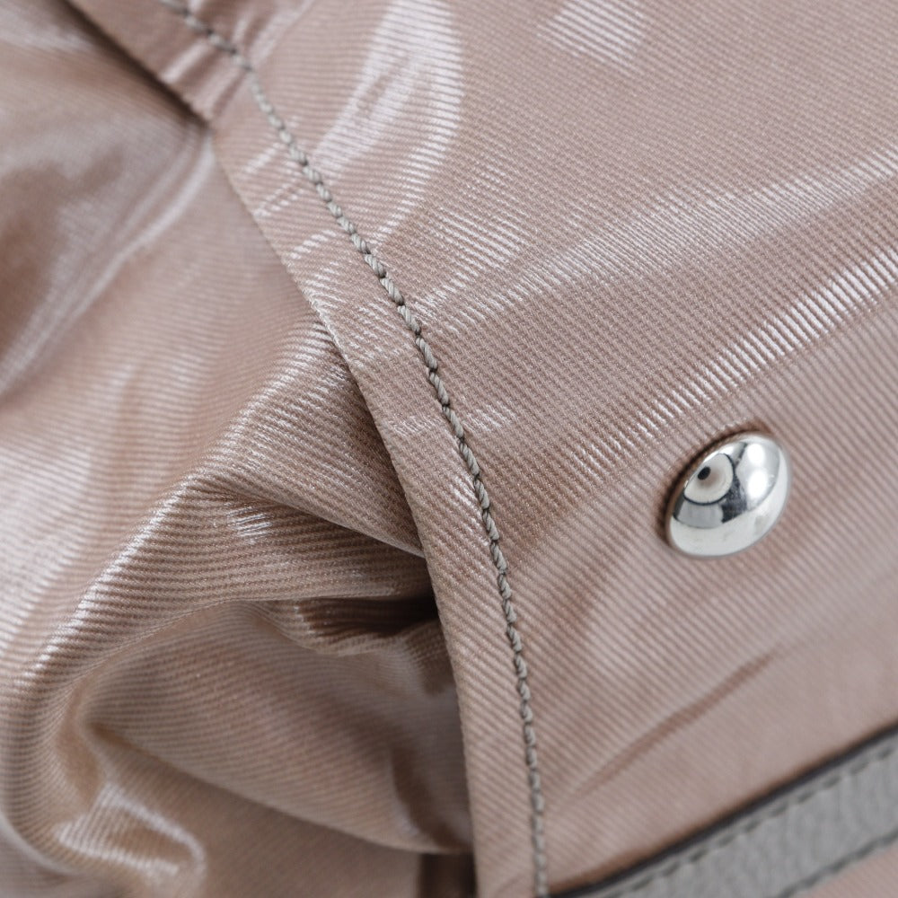 トッズ PVC トート バッグ 2WAY ショルダー ブラウン